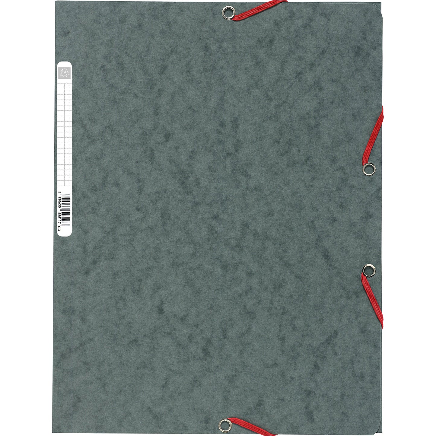 Exacompta Sammelmappe DIN A4 400g/m² Colorspankarton grau