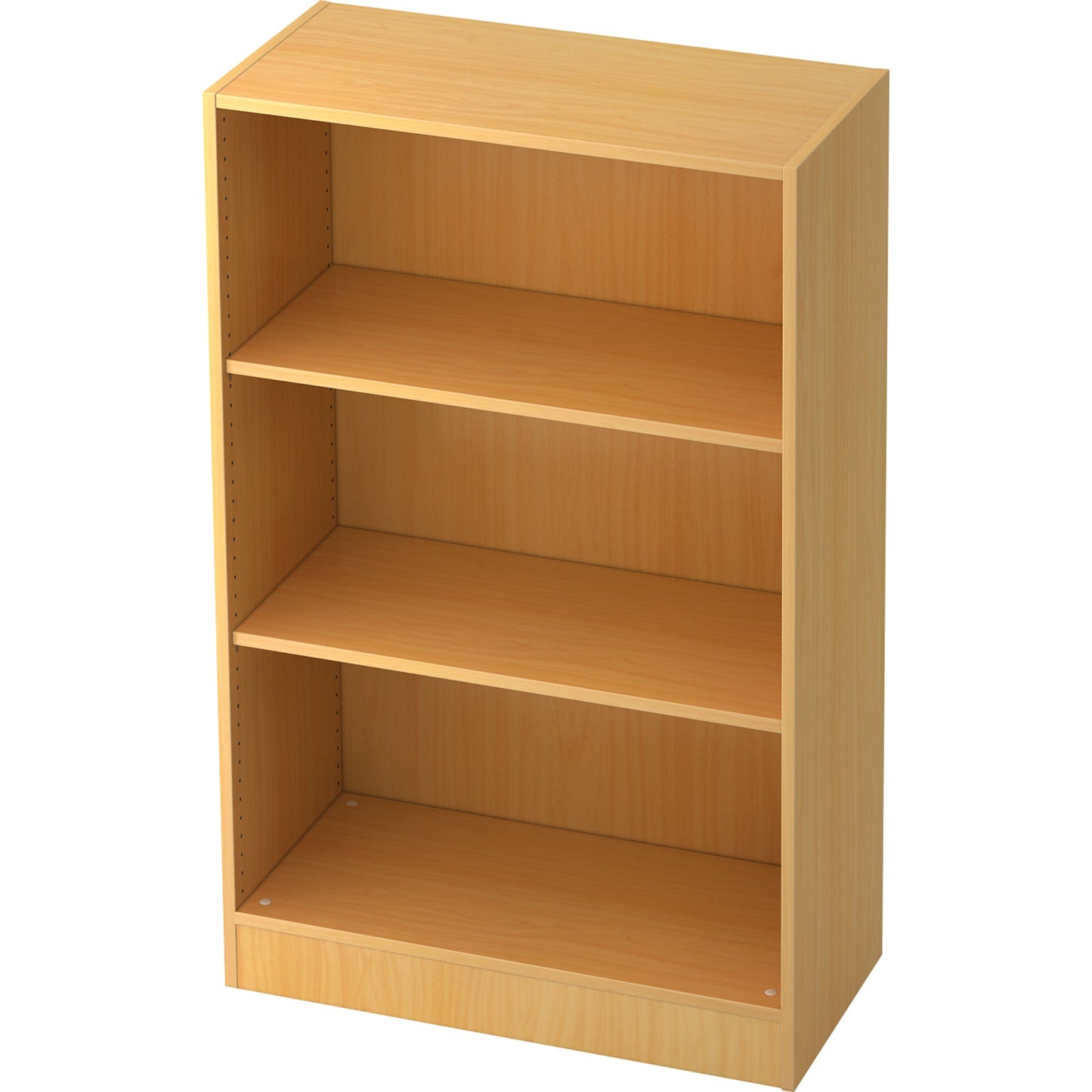 Hammerbacher Regal Solid 800 x 1.270 x 400 mm (B x H x T) 25kg 2 Fachböden Holz, melaminharzbeschichtet buche