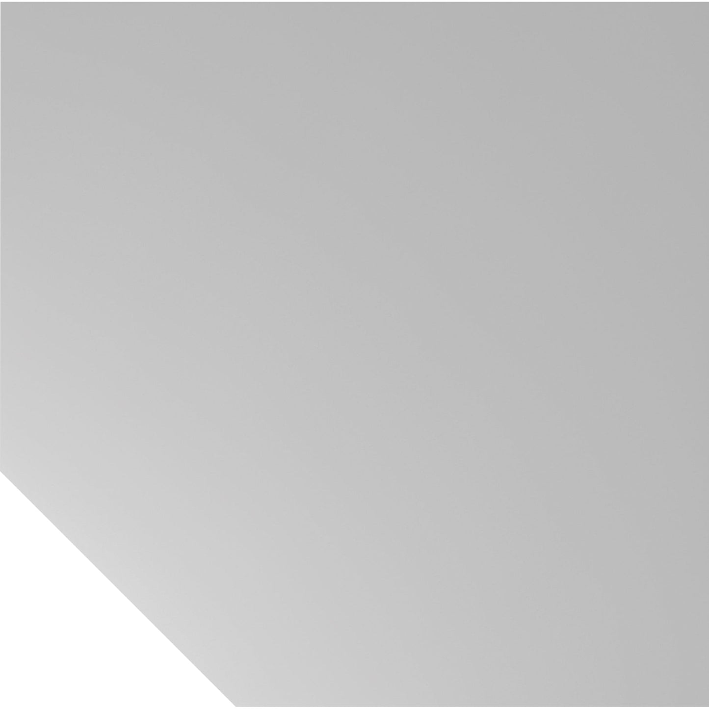 Hammerbacher Verkettungselement Quadrat 1.200 x 685-810 x 1.200 mm (B x H x T) 2,5mm nicht höhenverstellbar Spanplatte, melaminharzbeschichtet grau