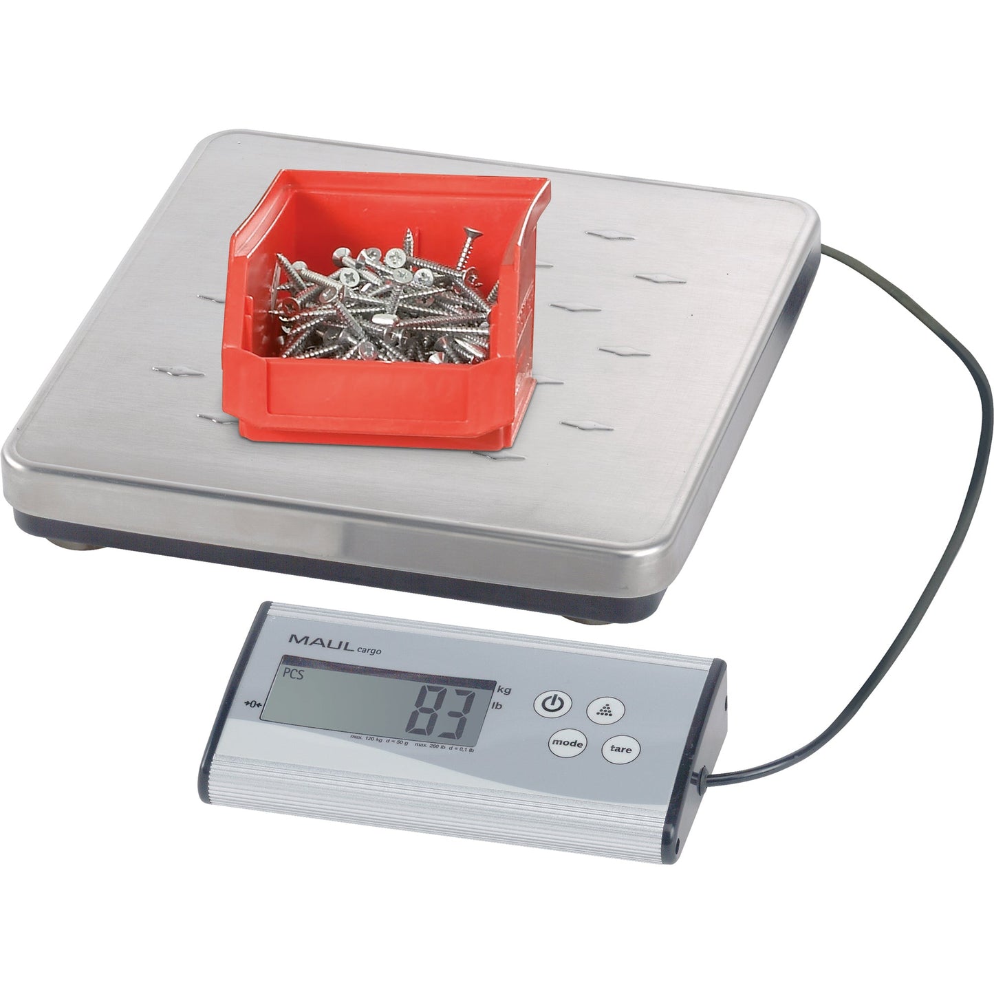MAUL Paketwaage MAULcargo 40 g - 50kg mit Netzanschluss