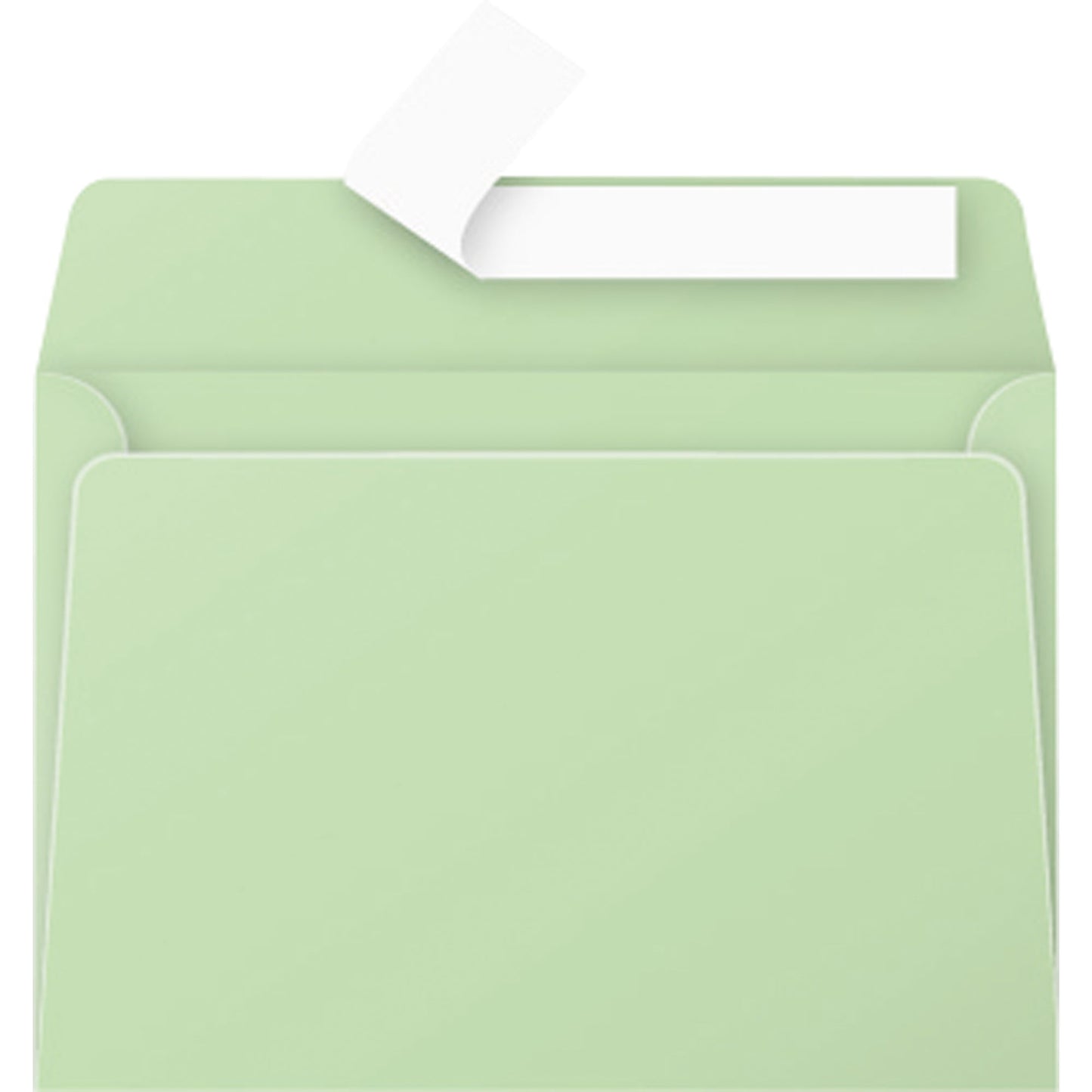 Clairefontaine Briefumschlag Pollen® DIN C6 162 x 114 mm (B x H) mit Haftklebung ohne Fenster 120g/m² grün 20 St./Pack.