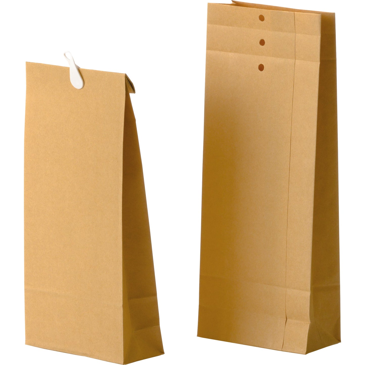 BONG Musterbeutel M30 120 x 285 x 50 mm (B x H x T) mit Lochung für Klammer Kraftpapier braun 250 St./Pack.