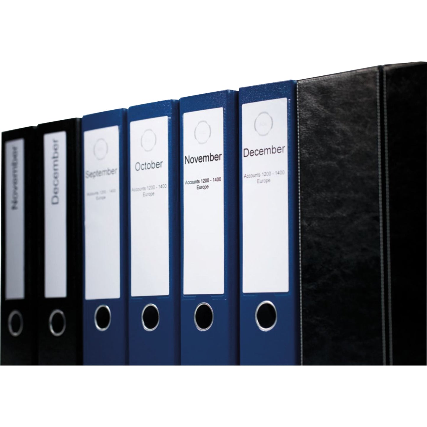 DYMO® Ordneretikett Original DYMO LabelWriterT Wireless, -320, -330 Turbo, -400, -400 Duo, -400 Turbo, -400 Twin Turbo, -450, -450 Duo, -450 Turbo, -450 Twin Turbo, LW 4XL 38 x 190 mm (B x H) Papier weiß 110 Etik./Rl.