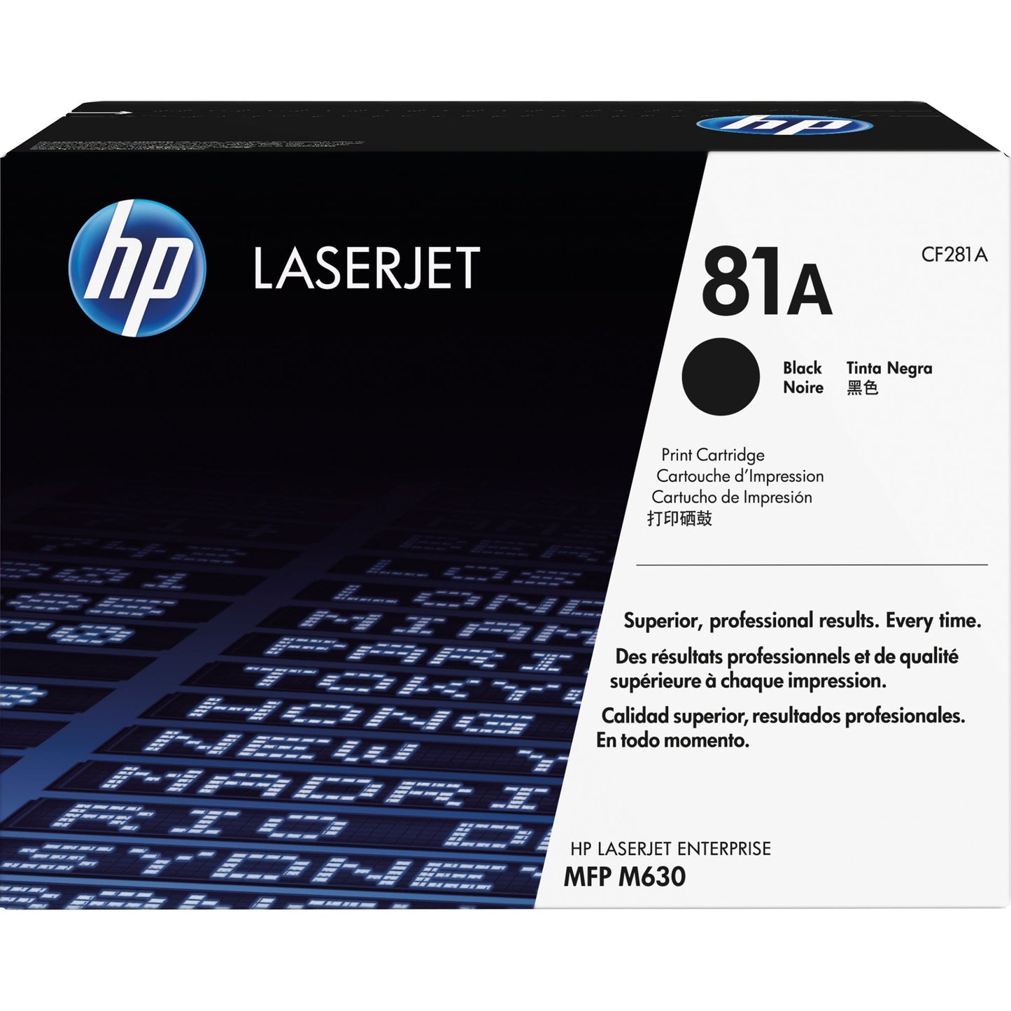 HP Toner Originalzubehör 81A ca. 10.500 Seiten schwarz