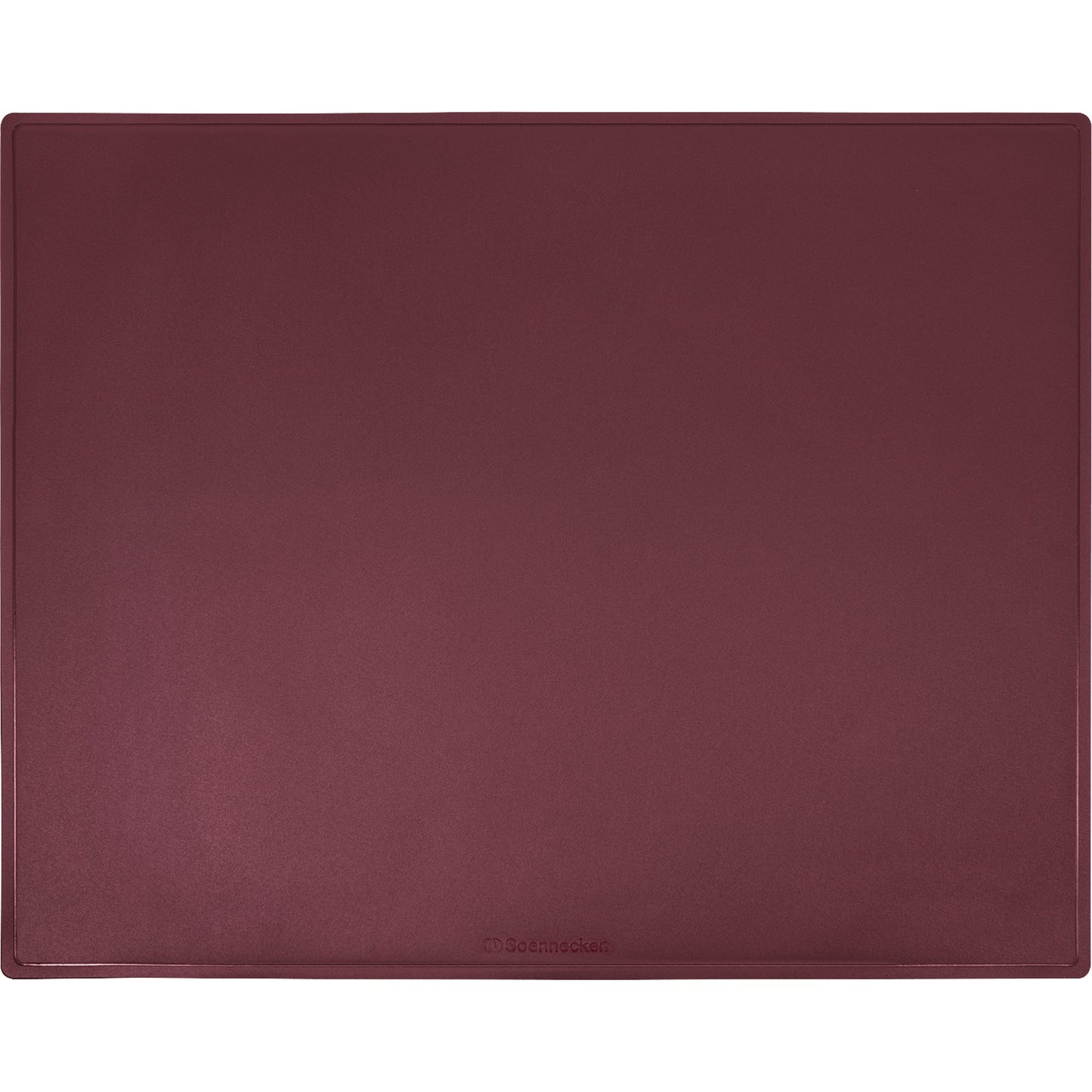 Soennecken Schreibunterlage 53 x 40 cm (B x H) ohne Kalender Kunststoff bordeaux
