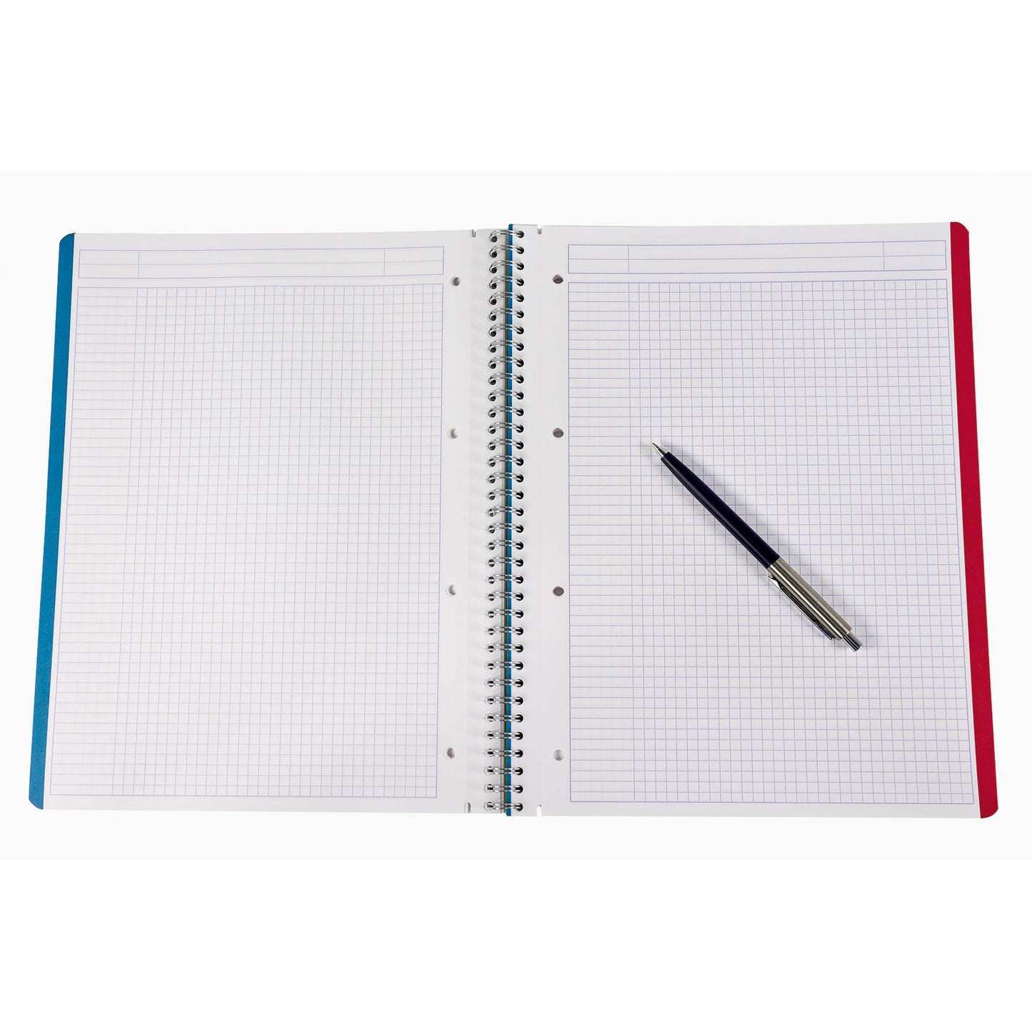 Soennecken Collegeblock DIN A4 kariert mit Rand 90g/m² schwarz 80 Bl.