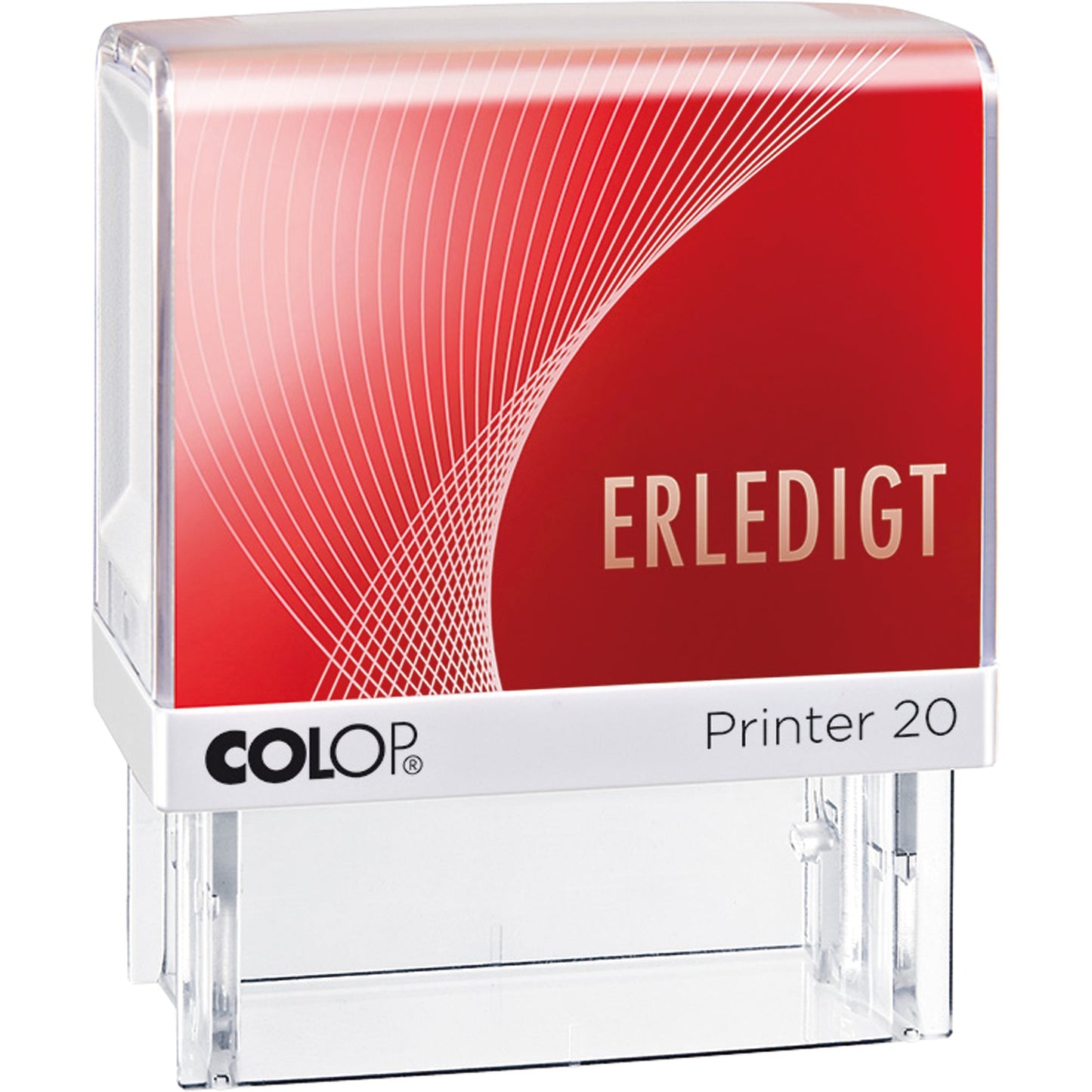 COLOP® Textstempel Printer 20 38 x 14 mm (B x H) ERLEDIGT rot