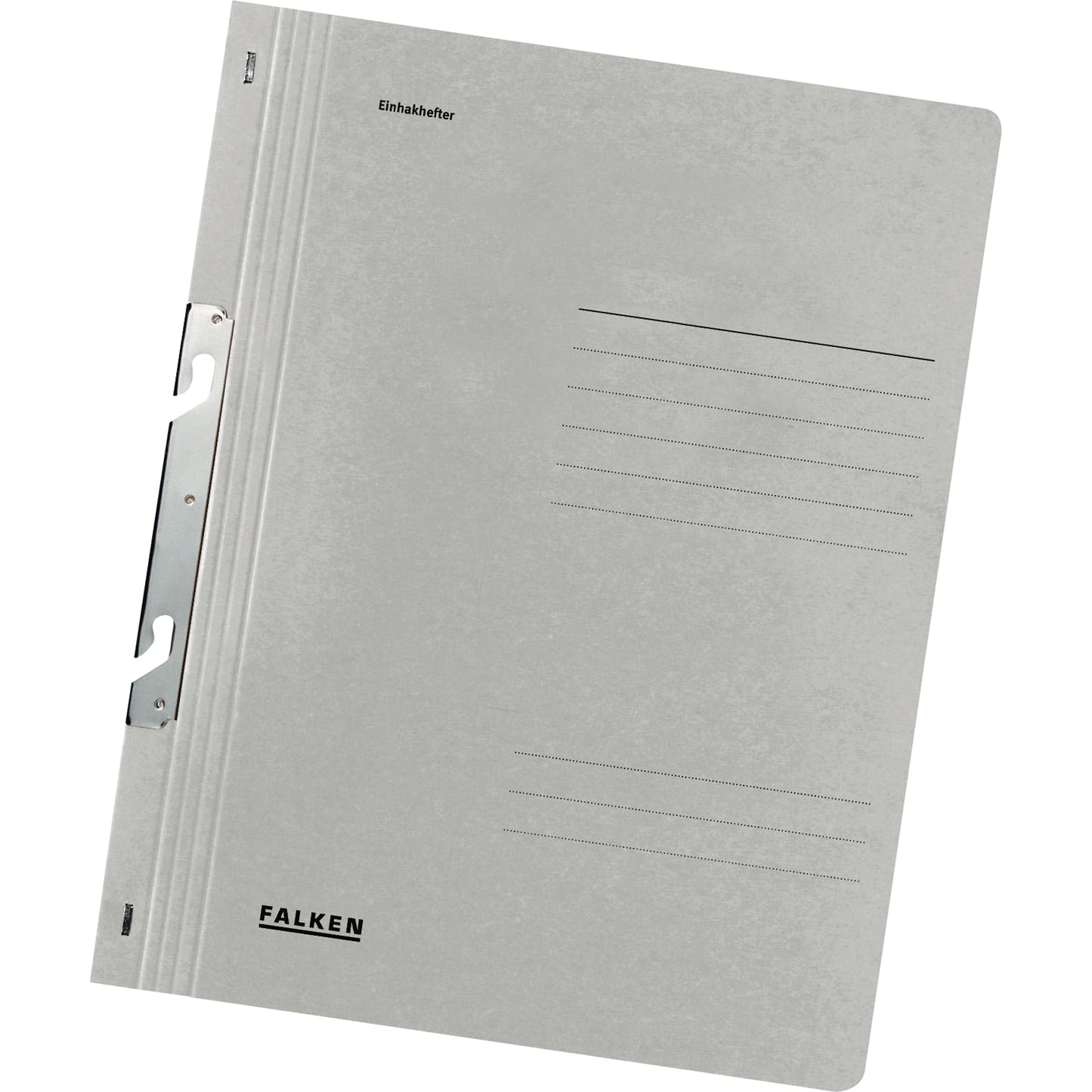 Falken Einhakhefter DIN A4 250g/m² Manilakarton grau