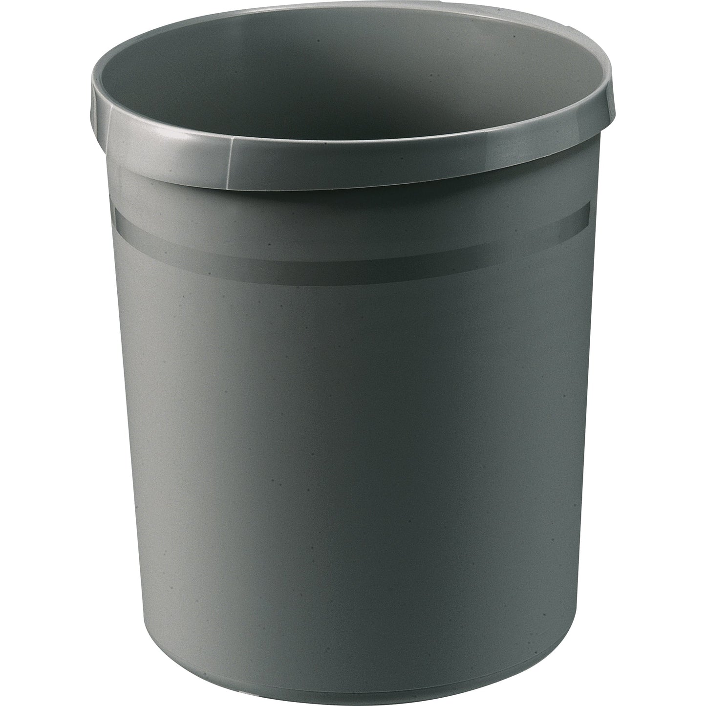 HAN Papierkorb GRIP 31,2 x 35 cm (Ø x H) Polypropylen Farbe: dunkelgrau 1 Sortierfach
