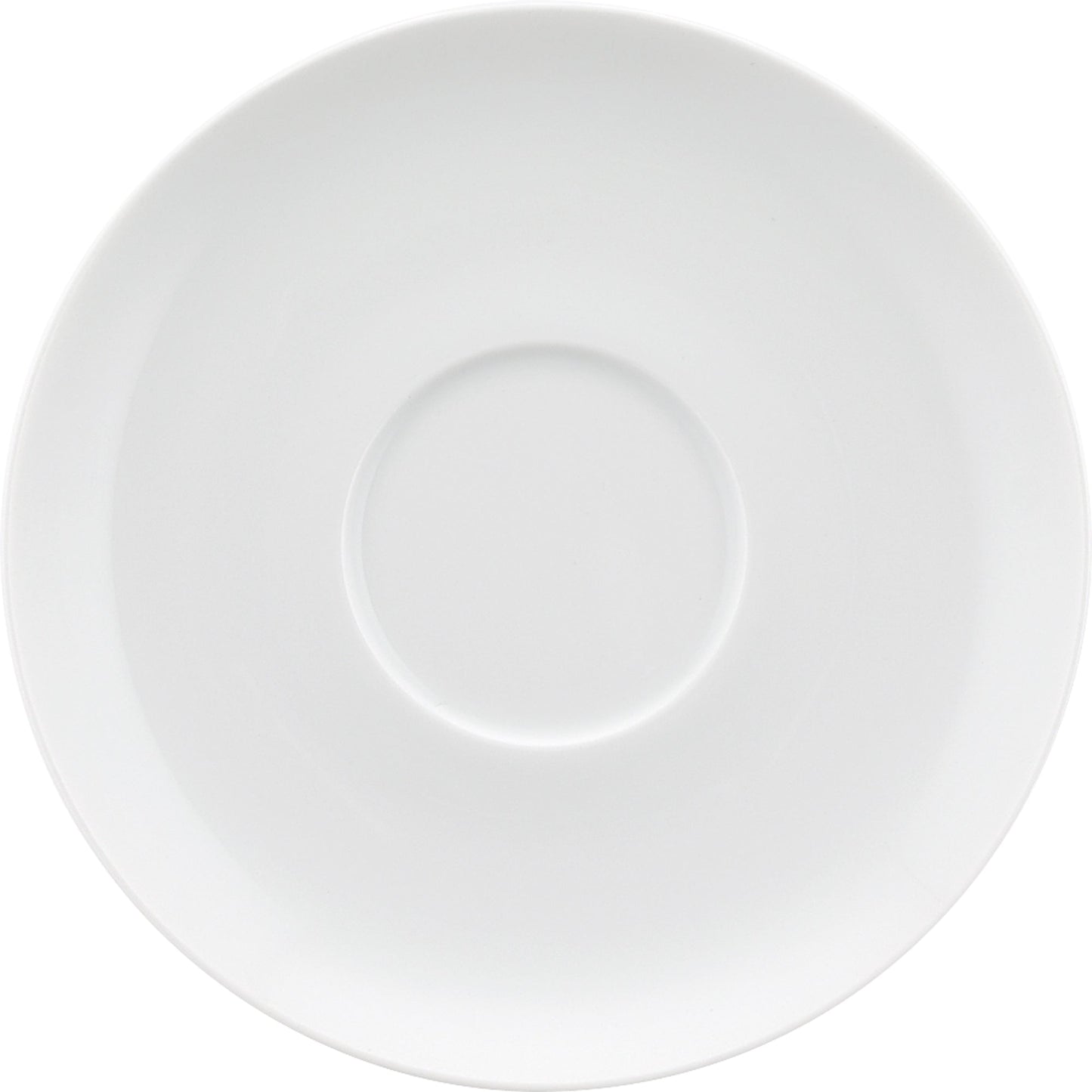 Schönwald Untertasse FINE DINING Kaffeetasse 120mm Hartporzellan weiß 6 St./Pack.