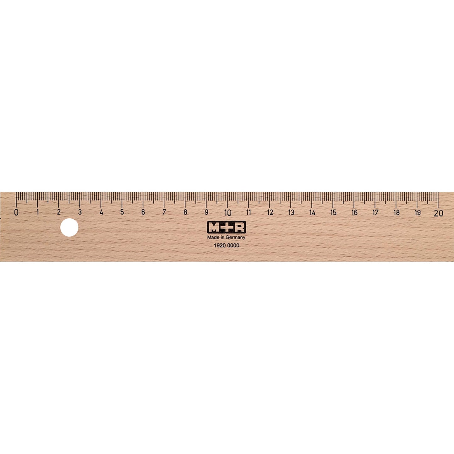 M+R Lineal 20cm Buchenholz buche