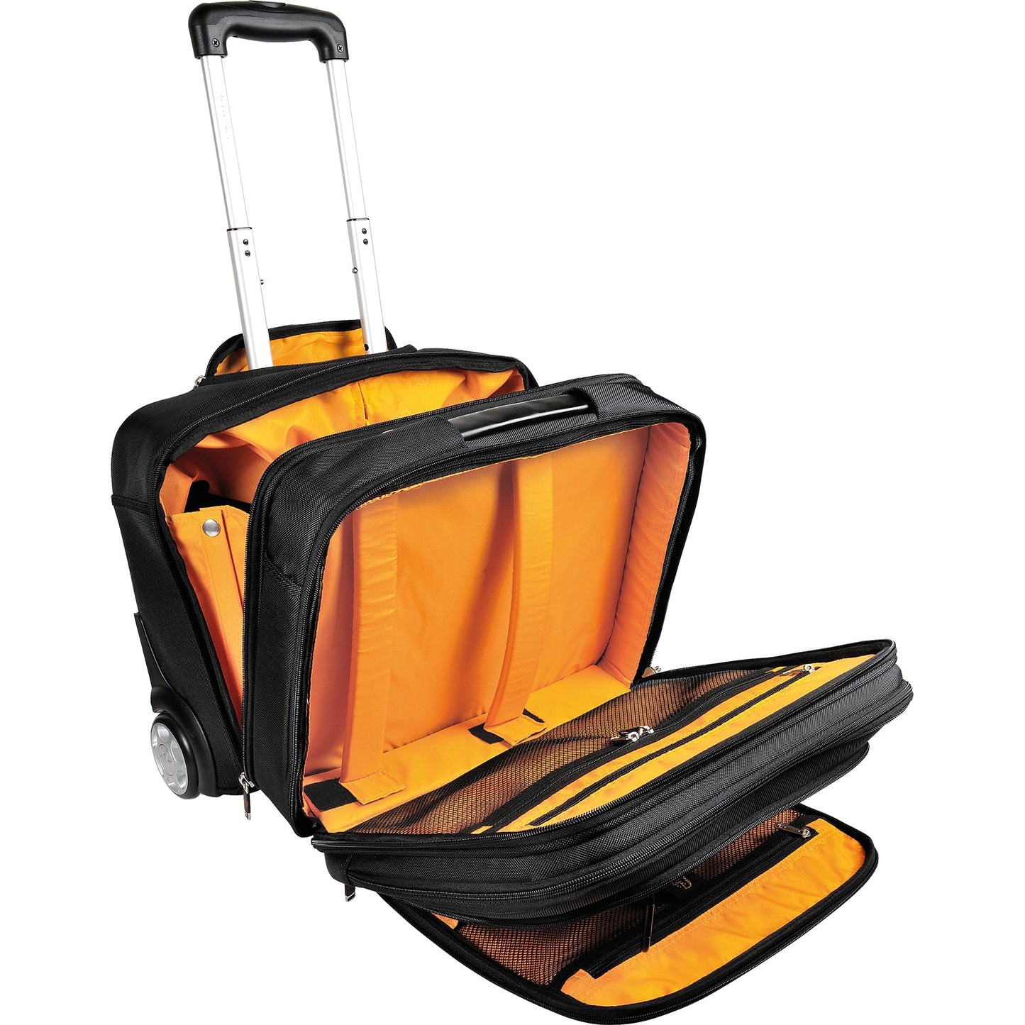 Exacompta Notebooktrolley Exactive® 45 x 39,5 x 25,5 cm (B x H x T) Polyester schwarz/orange