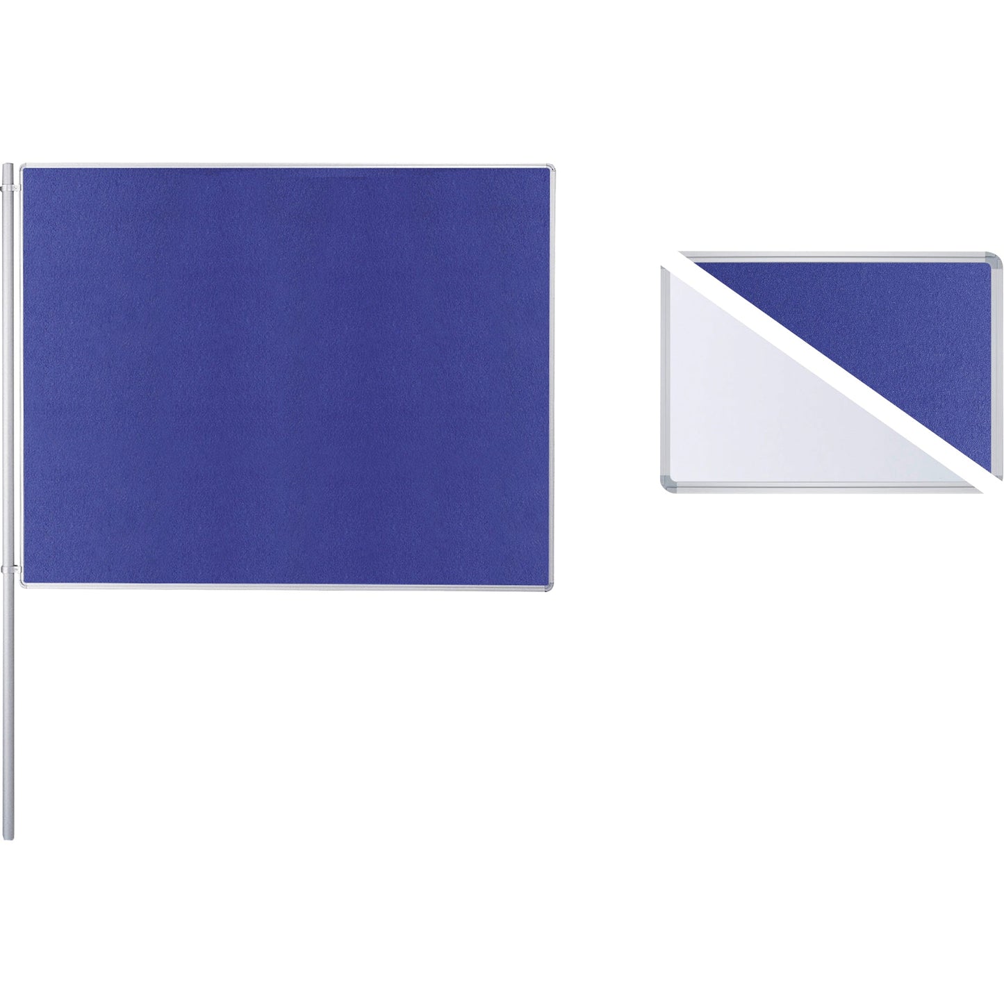 Ultradex Anbauelement Tafel 200 x 120 cm (B x H) Polyester Farbe der Vorderseite: blau Farbe der Rückseite: weiß