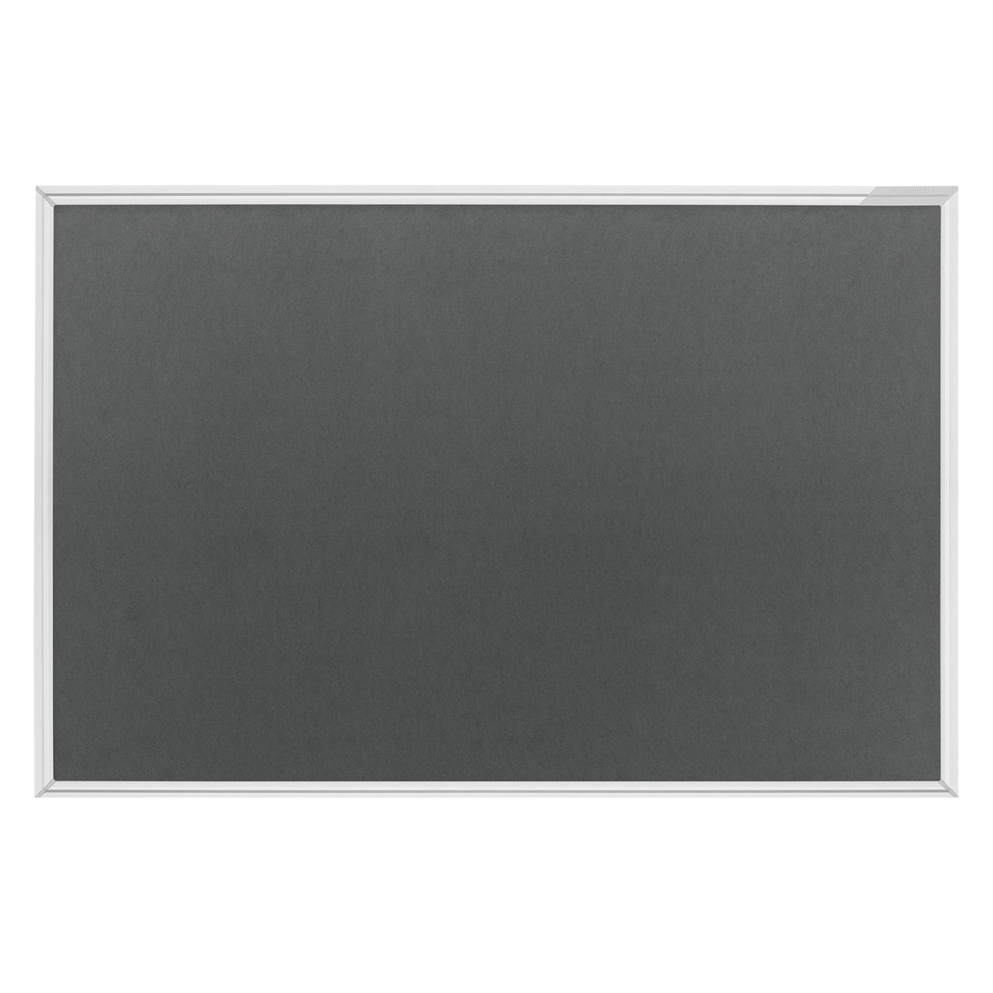 magnetoplan® Pinnwand Design SP 150 x 100 cm (B x H) Maße der Oberfläche: 146 x 96 cm (B x H) Filz Material des Rahmens: Aluminium grau