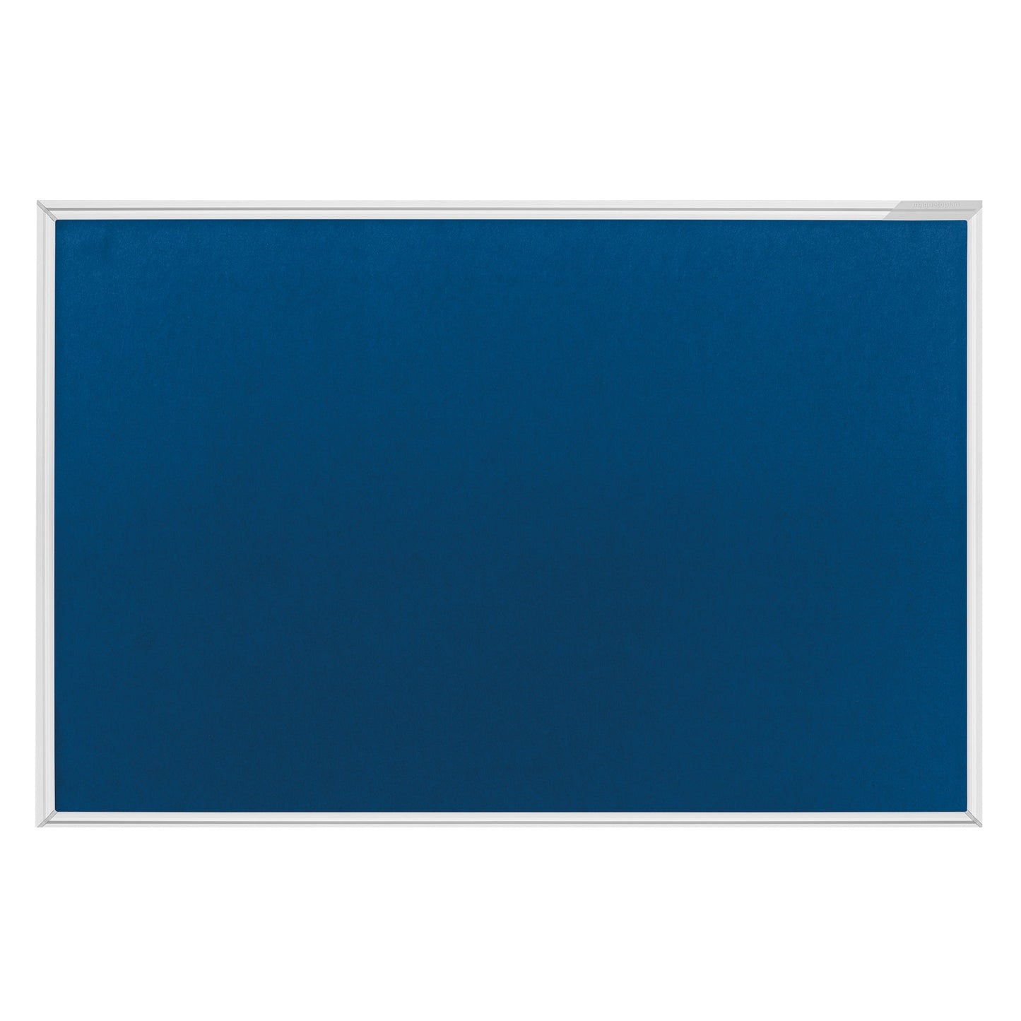 magnetoplan® Pinnwand Design SP 150 x 100 cm (B x H) Maße der Oberfläche: 146 x 96 cm (B x H) Filz Material des Rahmens: Aluminium blau