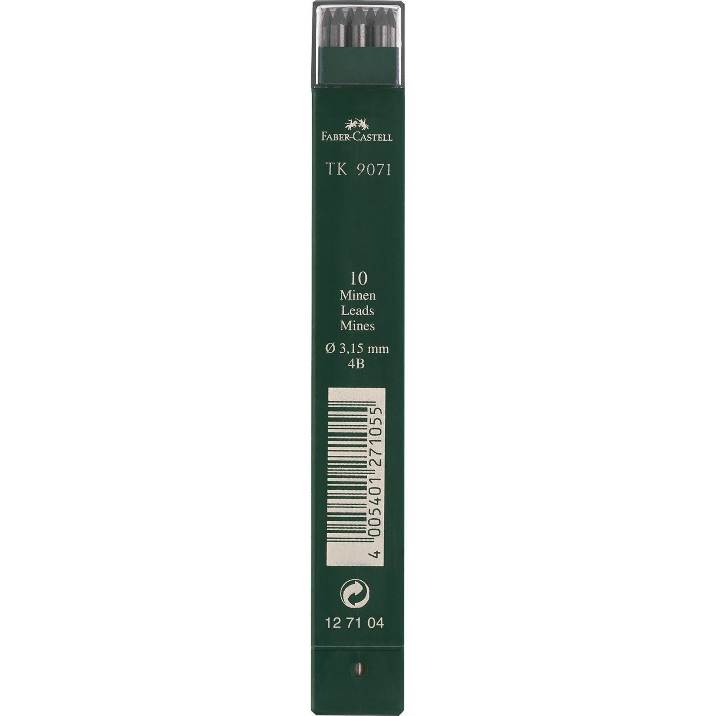 Faber-Castell Fallmine TK® 9071 3,15mm 4B 10 St./Pack.