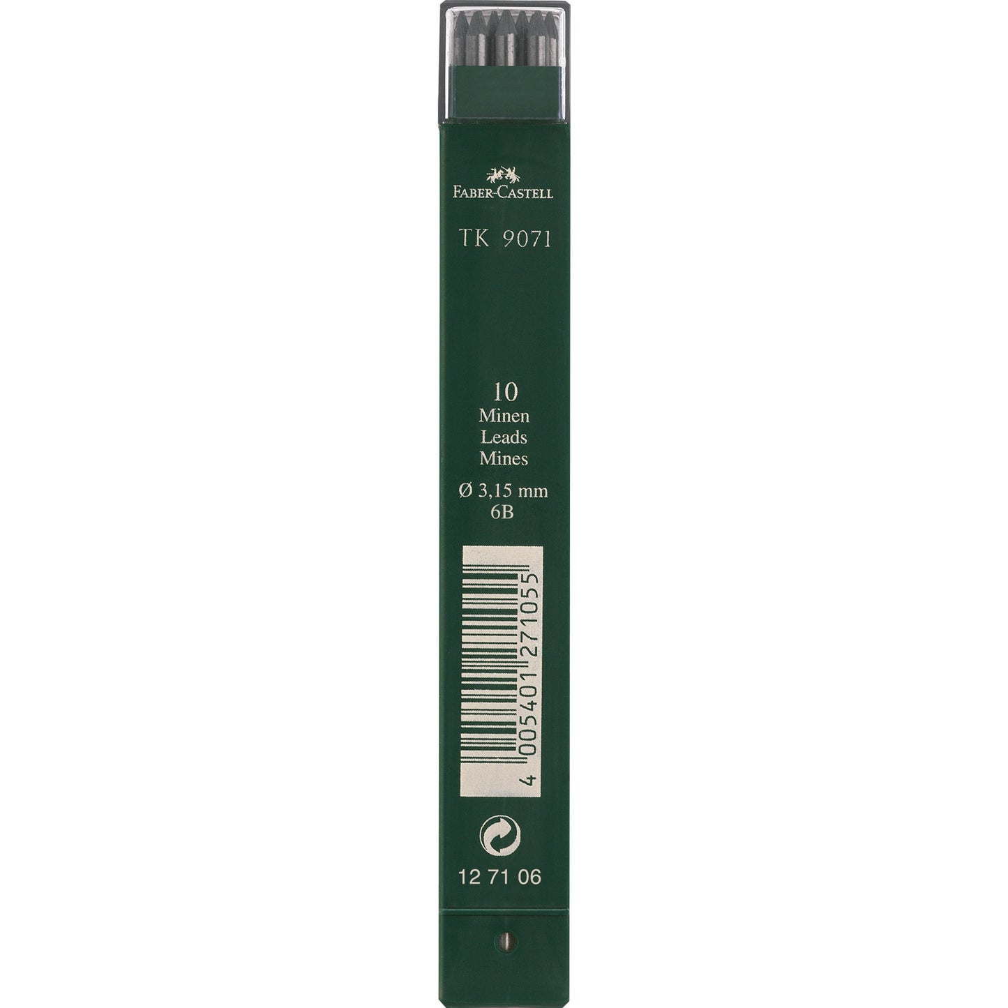 Faber-Castell Fallmine TK® 9071 3,15mm 6B 10 St./Pack.