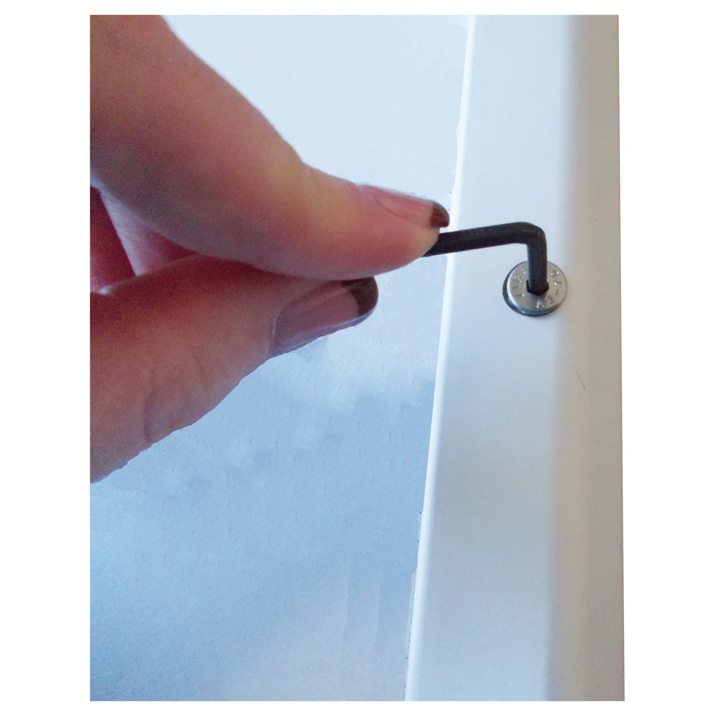 FRANKEN Bilderwechselrahmen Security 90,3 x 125,1 x 1,7 cm (B x H x T) DIN A0 Aluminium silber