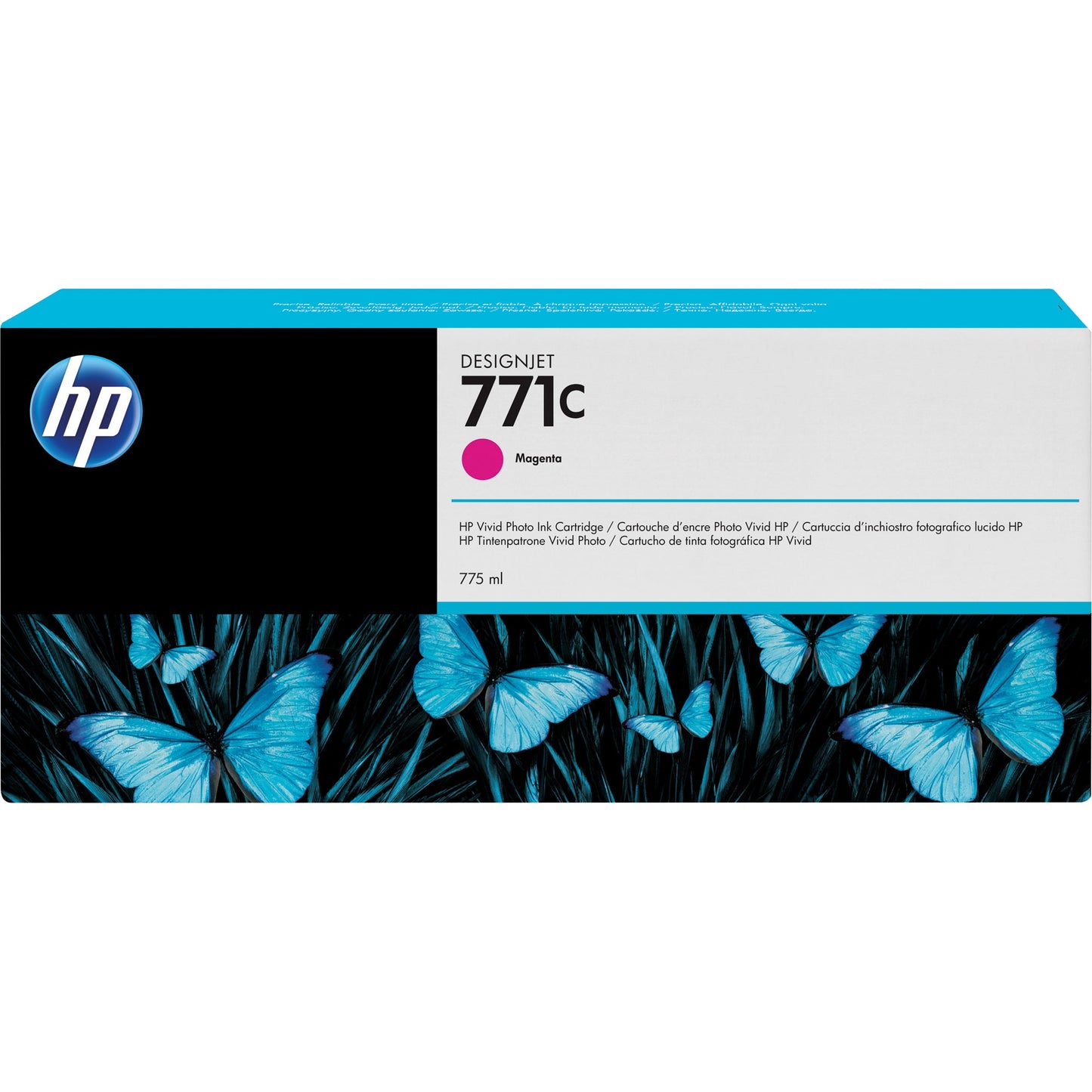 HP Tintenpatrone Originalzubehör 771C magenta 775ml