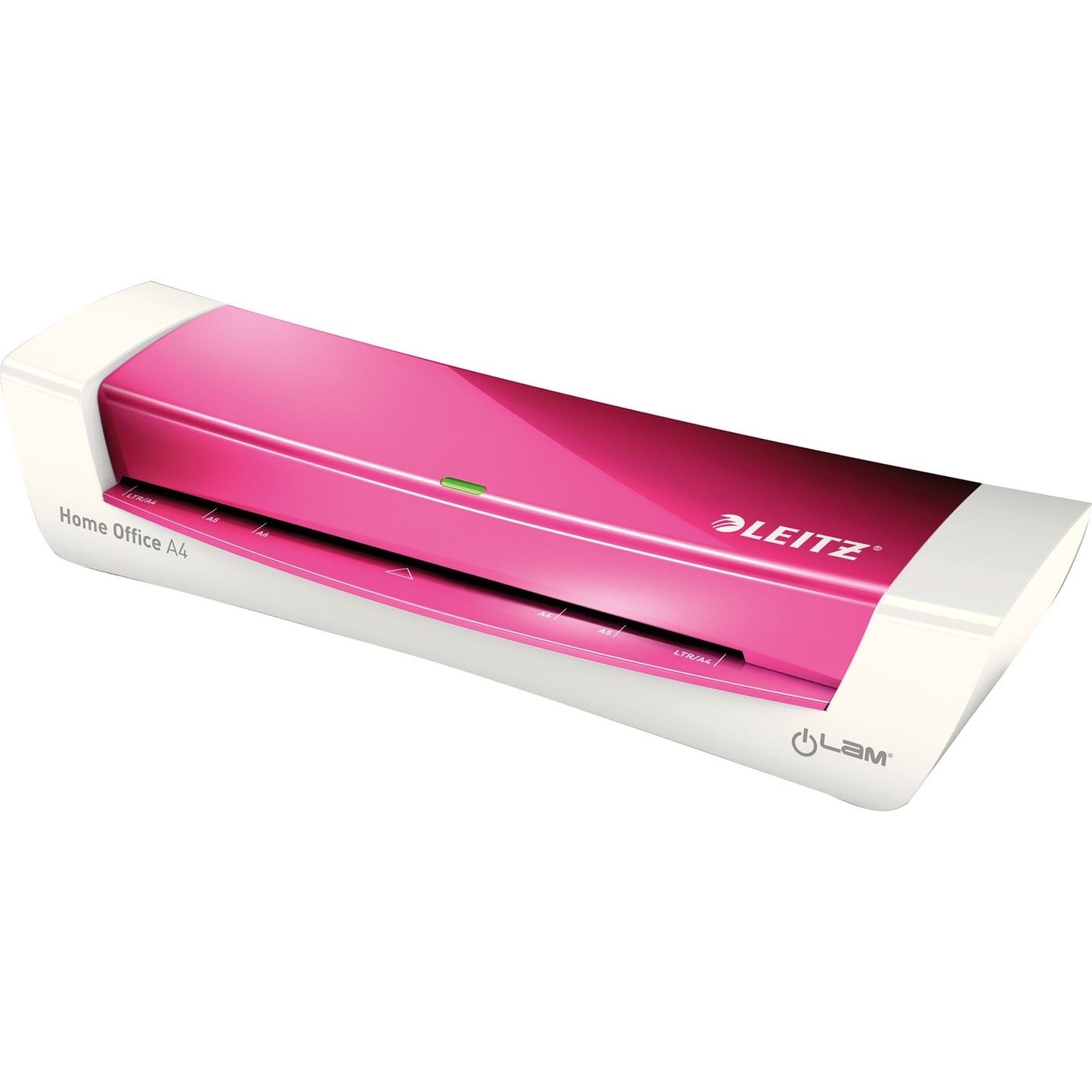 Leitz Laminiergerät iLAM Home Office Heißlaminierung 37 x 7,6 x 12,8 cm (B x H x T) DIN A4 pink