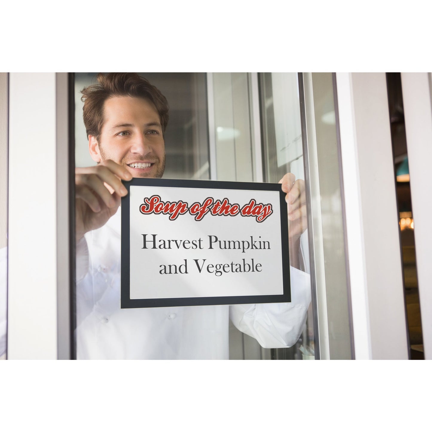 DURABLE Magnetrahmen DURAFRAME® SUN DIN A4 PET/PVC-P/Polypropylen/Polyethylen schwarz 2 St./Pack.