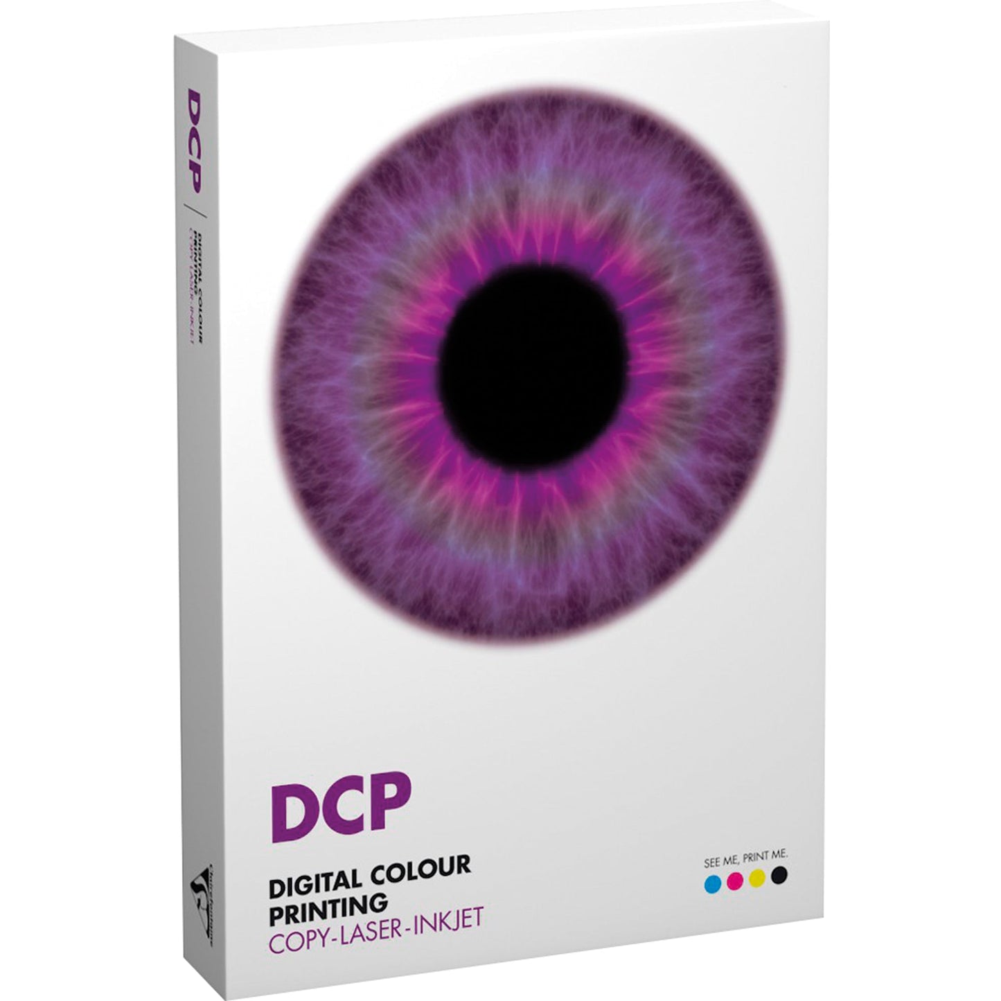 Clairefontaine Farblaserpapier DCP DIN A4 300g/m² elementar chlorfrei gebleicht hochweiß 125 Bl./Pack.