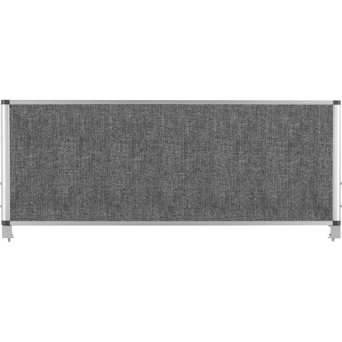 Bi-office Lärmschutzwand Evolution 1.200 x 450 mm (B x H) Polyethylenschaum grau