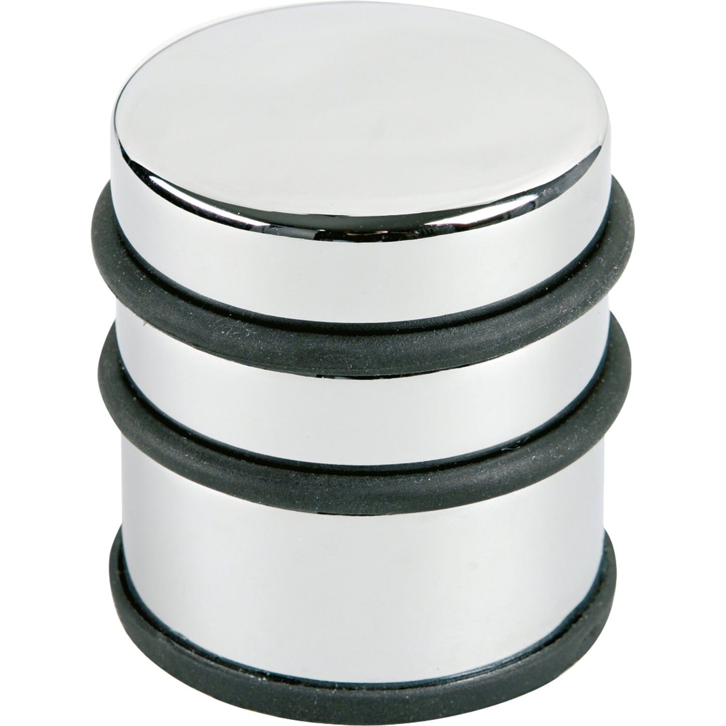 ALCO Türstopper 6,5 x 7 cm (Ø x H) Metall/Gummi chrom