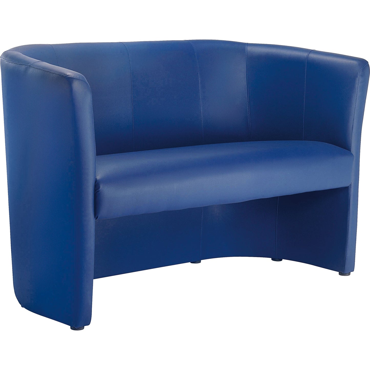 Sofa 127,5 x 76,5 x 61,5 cm (B x H x T) Kunstleder dunkelblau