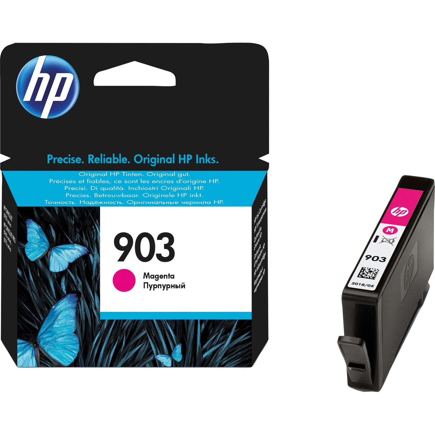 HP Tintenpatrone Originalzubehör 903 ca. 315 Seiten magenta 4ml