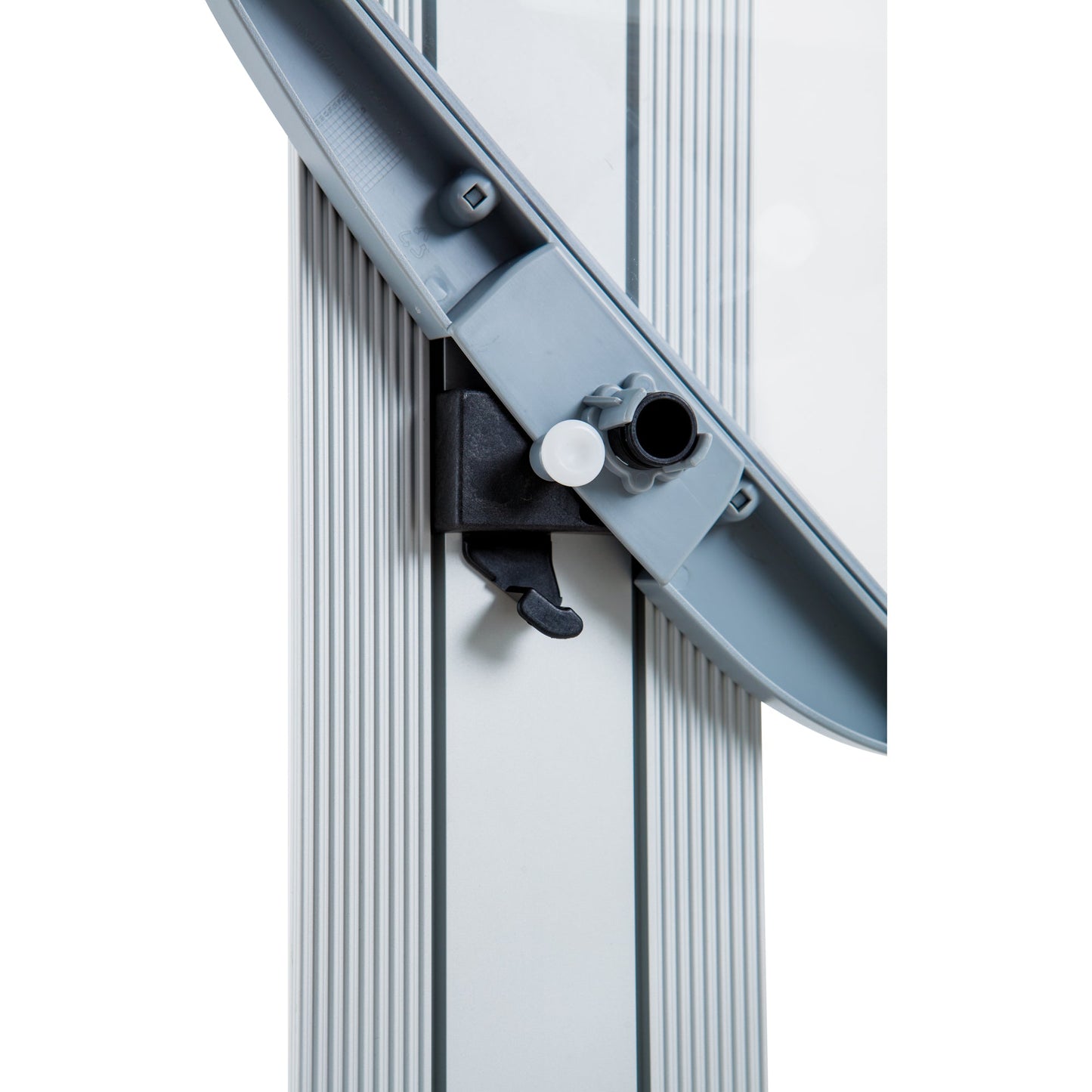 Paperflow Prospektständer 94 x 167,8 x 38,5 cm (B x H x T) Aluminium transparent 16 Fächer