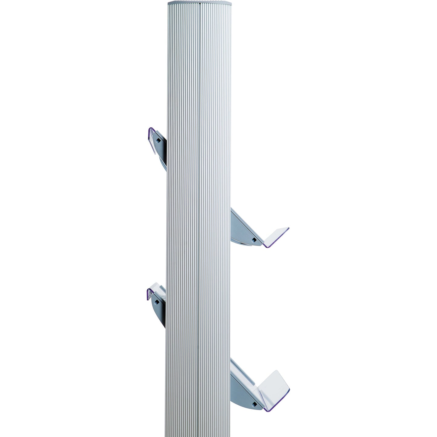 Paperflow Prospektständer 94 x 167,8 x 38,5 cm (B x H x T) Aluminium alu 16 Fächer