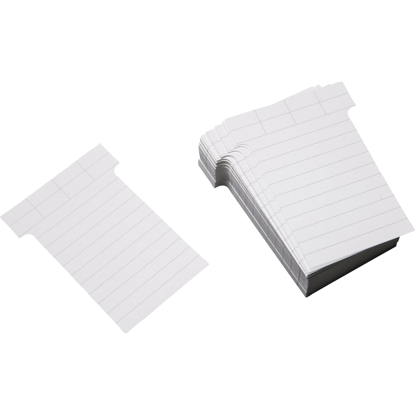 Ultradex T-Karte 60 x 85 mm (B x H) 170g/m² liniert Karton weiß 100 St./Pack.