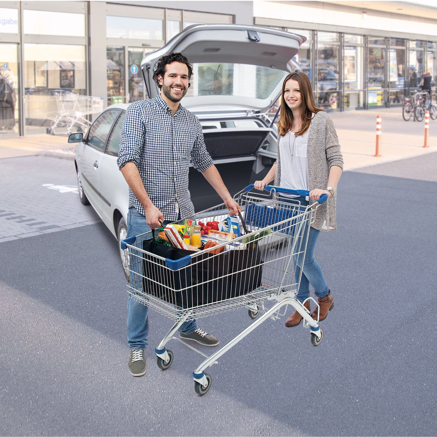 WEDO® Shopper BigBox 60 x 30 x 40 cm (B x H x T) Polyester schwarz