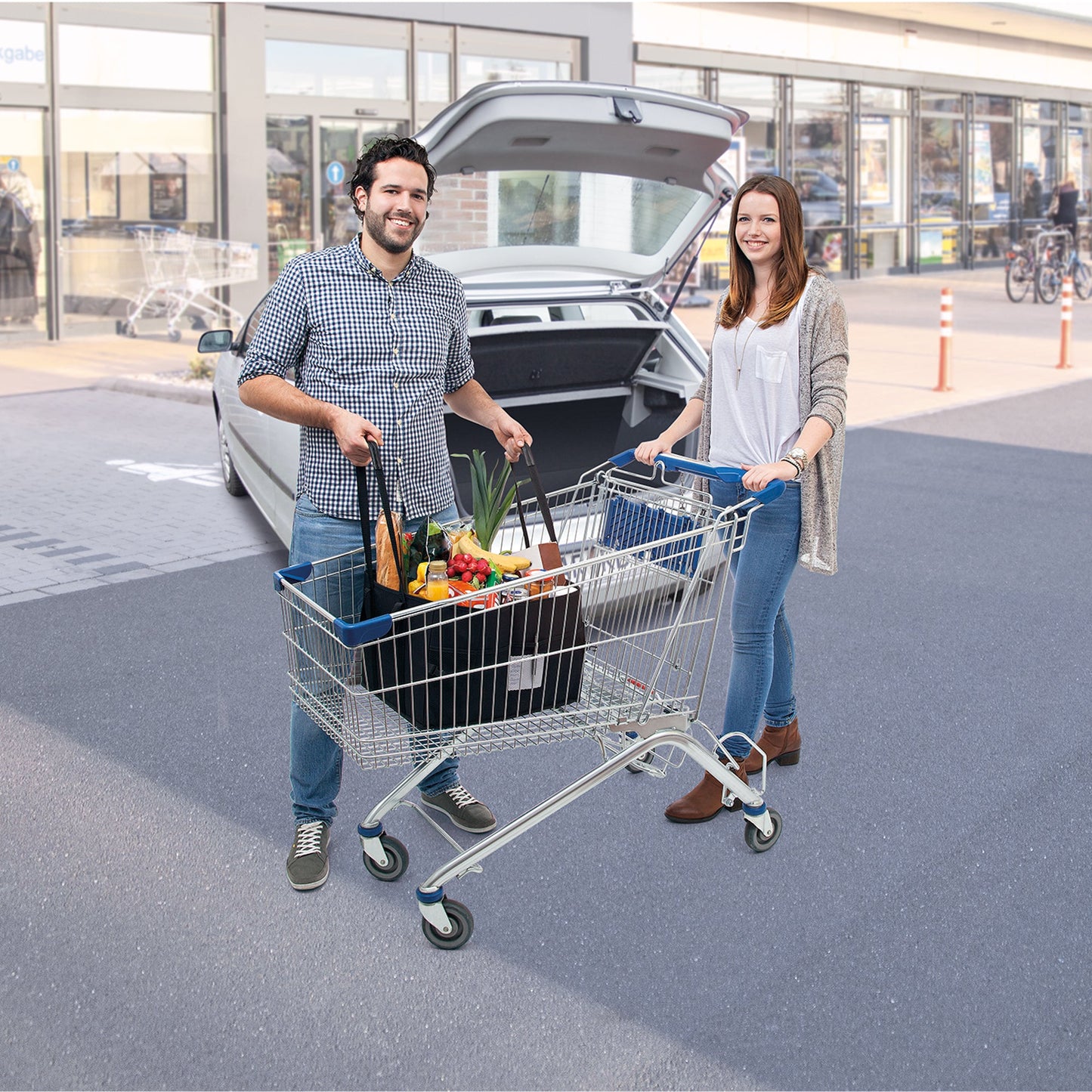 WEDO® Shopper BigBox 45 x 30 x 35 cm (B x H x T) Polyester schwarz