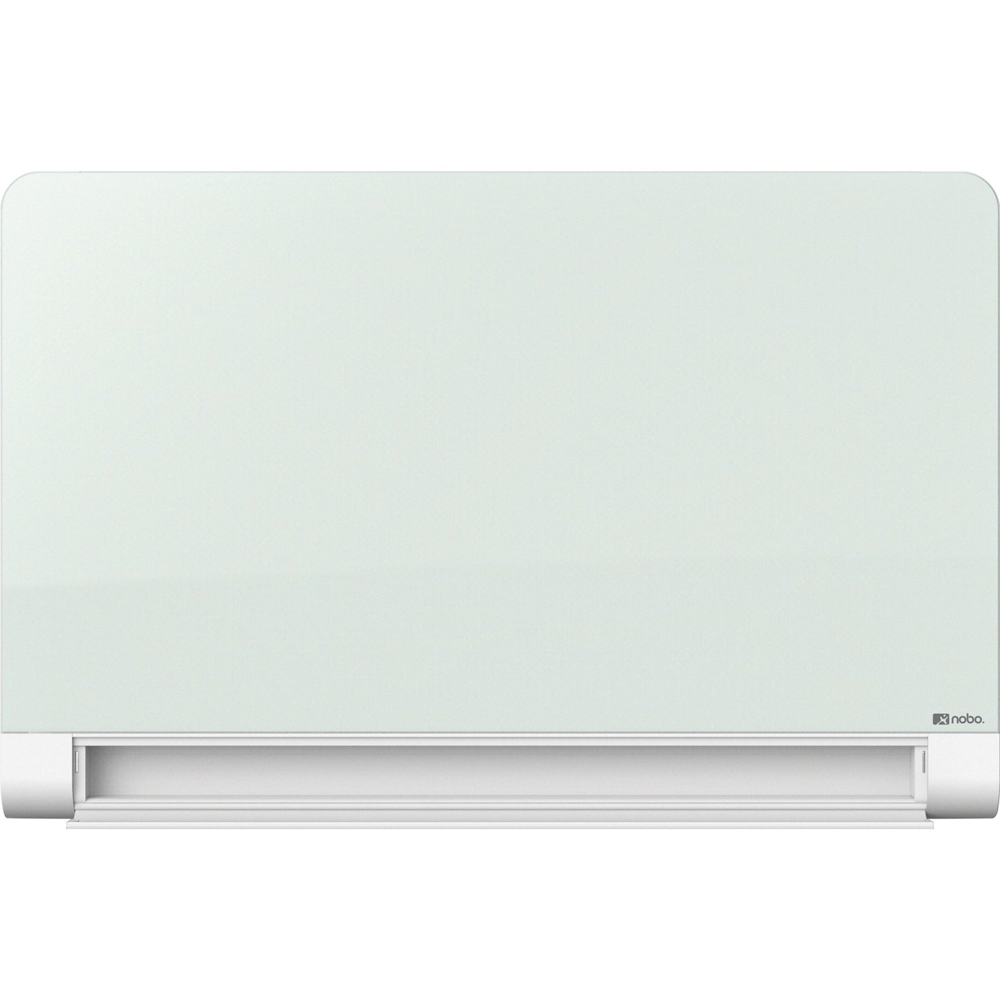 Nobo® Glasboard Impression Pro 126 x 71 x 5,1 cm (B x H x T) Tafel magnethaftend inkl. Marker, Magnete Sicherheitsglas brillantweiß