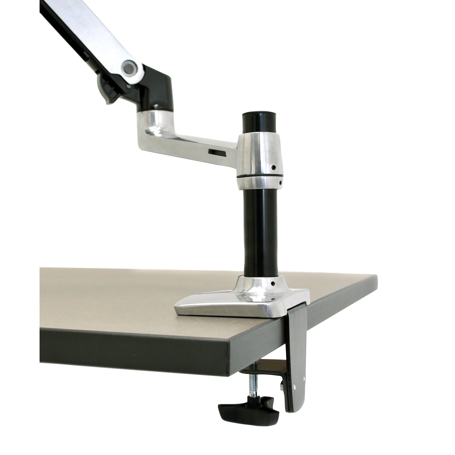 ERGOTRON Monitorschwenkarm LX 3,2-11,3kg Aluminium, poliert schwarz/silber