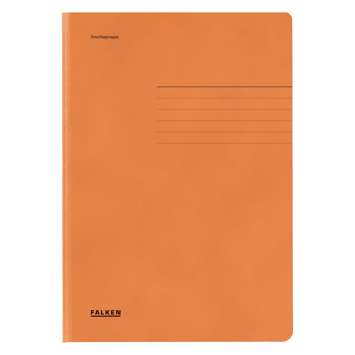Falken Jurismappe DIN A4 Manilakarton, recycelt orange