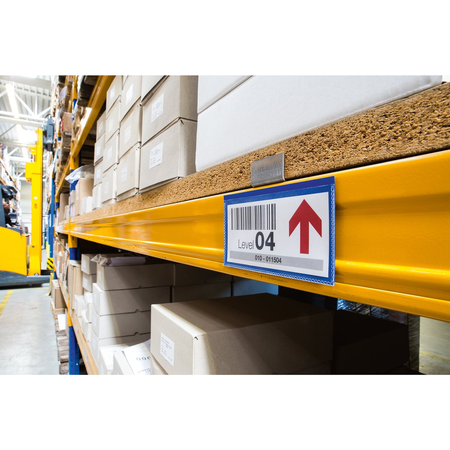 DURABLE Etikettenhülle 16,3 x 8,3 cm (B x H) Polypropylen dunkelblau 50 St./Pack.