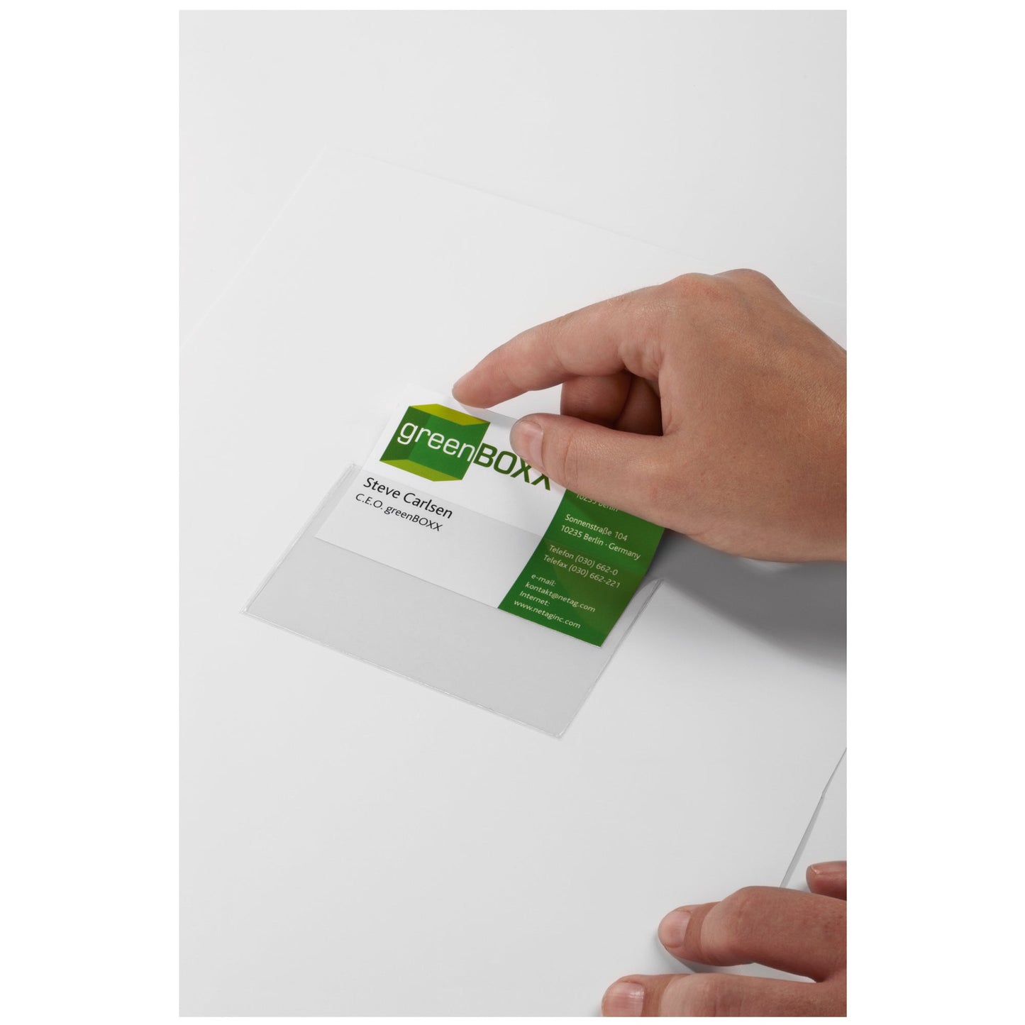 DURABLE Selbstklebetasche POCKETFIX® 9,4 x 6,1 cm (B x H) Polypropylen transparent 10 St./Pack.