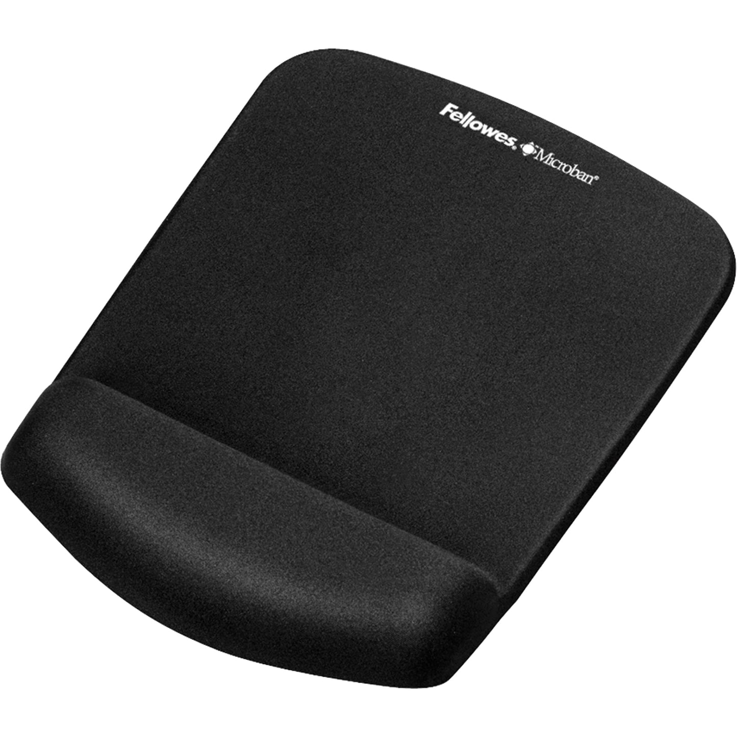 Fellowes® Mauspad PlushTouchT 18,42 x 2,54 x 23,81 cm (B x H x T) Lycra schwarz