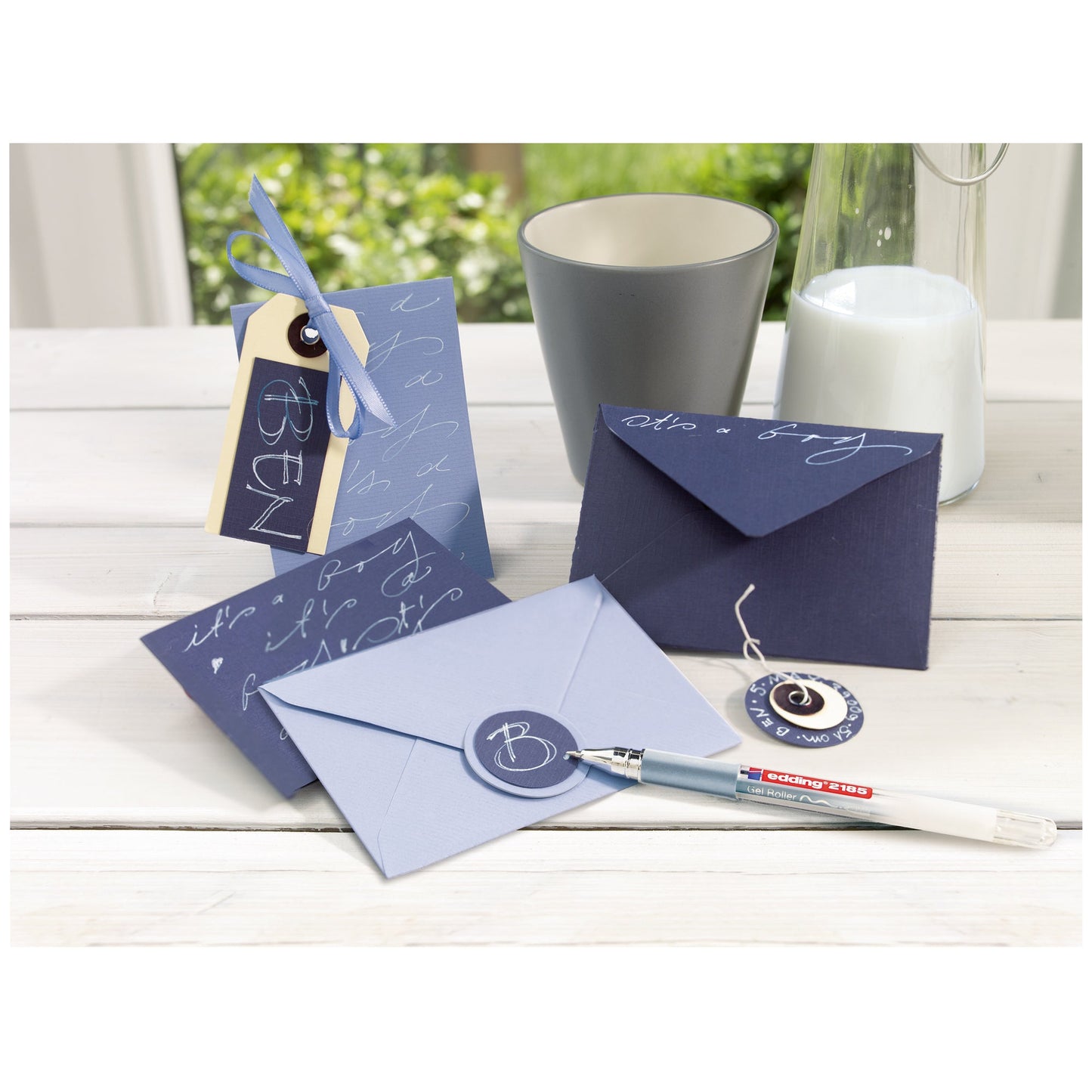 edding Gelschreiber 2185 0,7mm blau