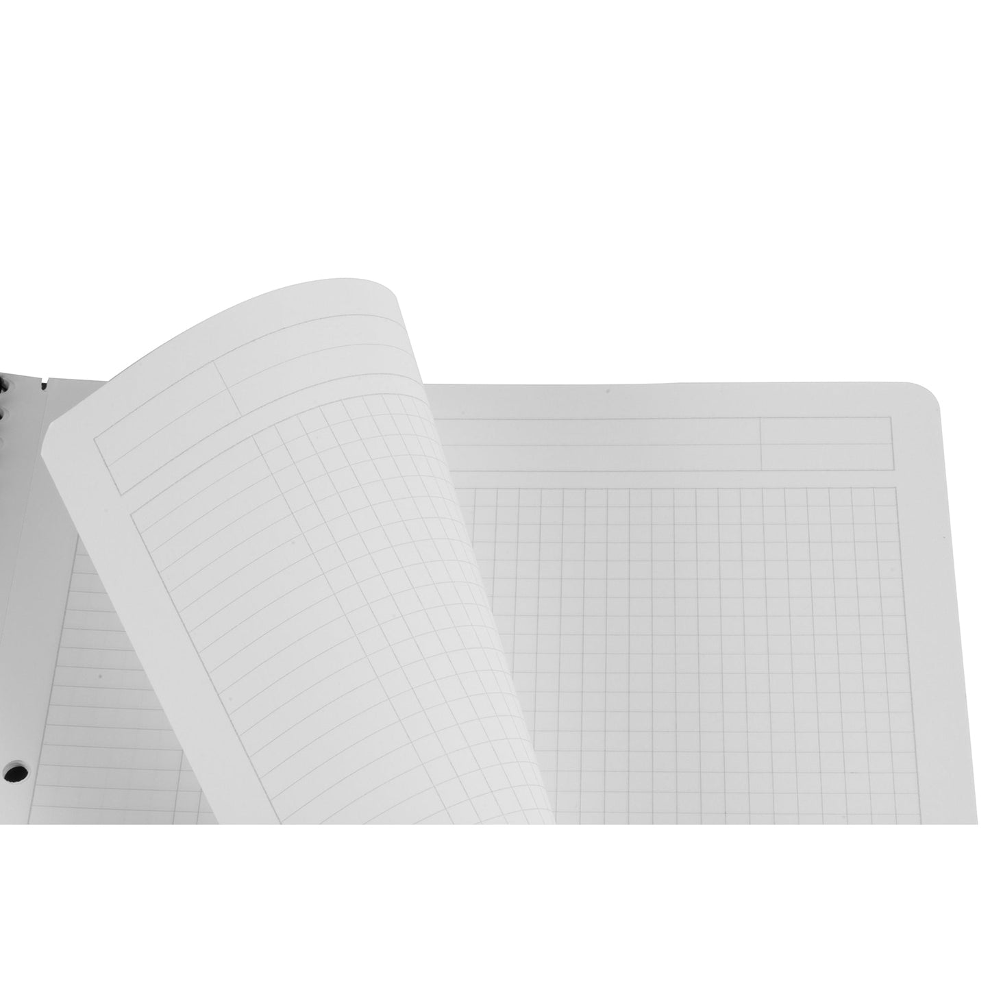 Soennecken Collegeblock Officebook DIN A5+ kariert 90g/m² Polypropylen schwarz 80 Bl.