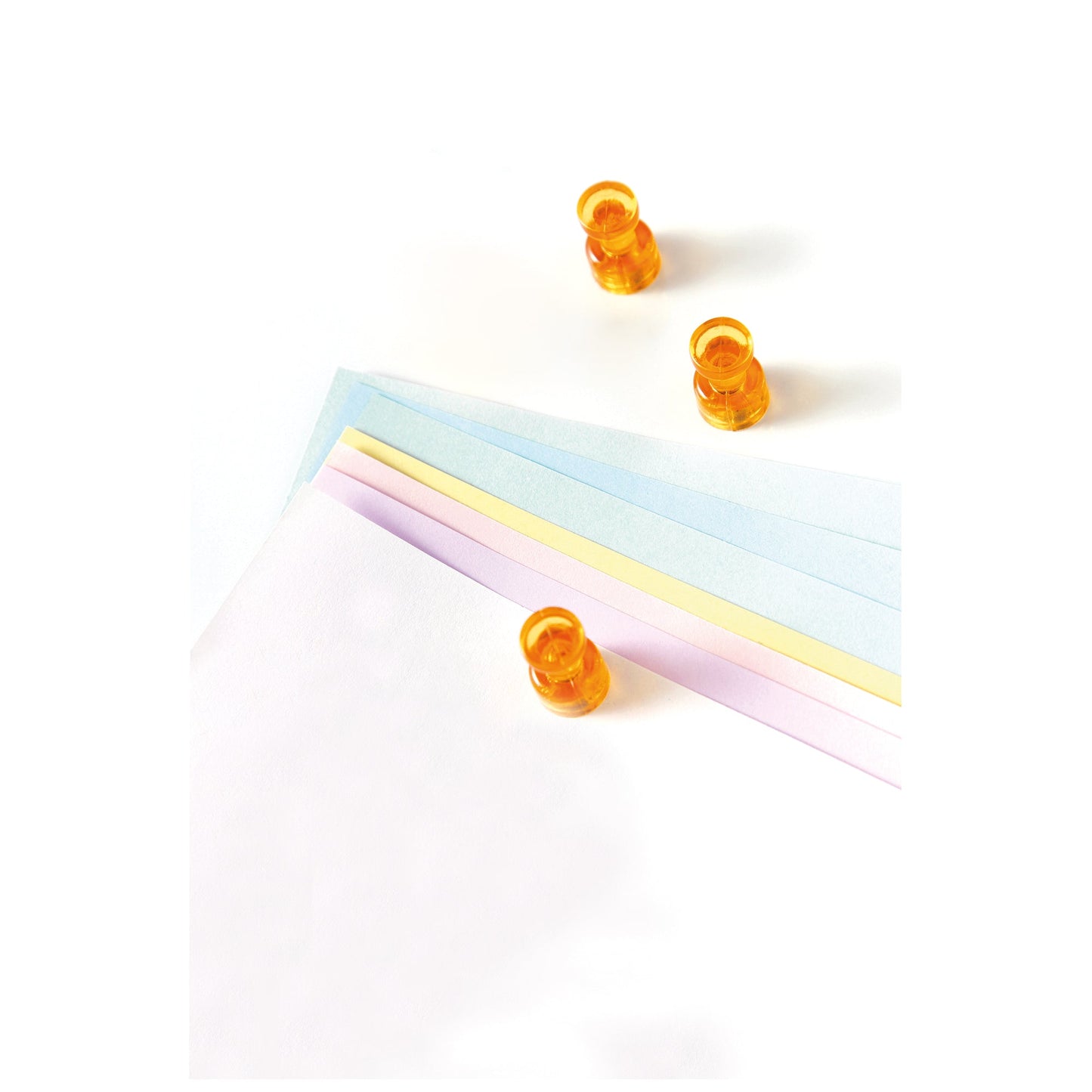 magnetoplan® Magnet Memohalter 11 x 18 mm (Ø x L) 11mm 0,5kg Ferrit gelb 4 St./Pack.
