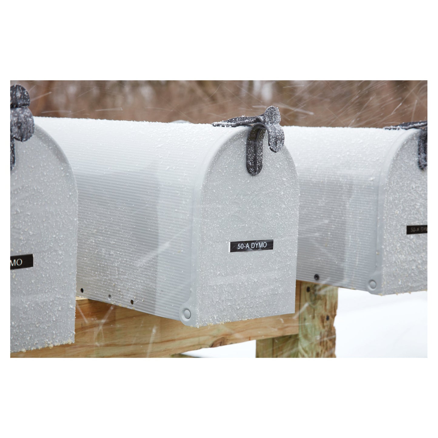 DYMO® Schriftbandkassette 12 mm x 3,5 m (B x L) weiß schwarz