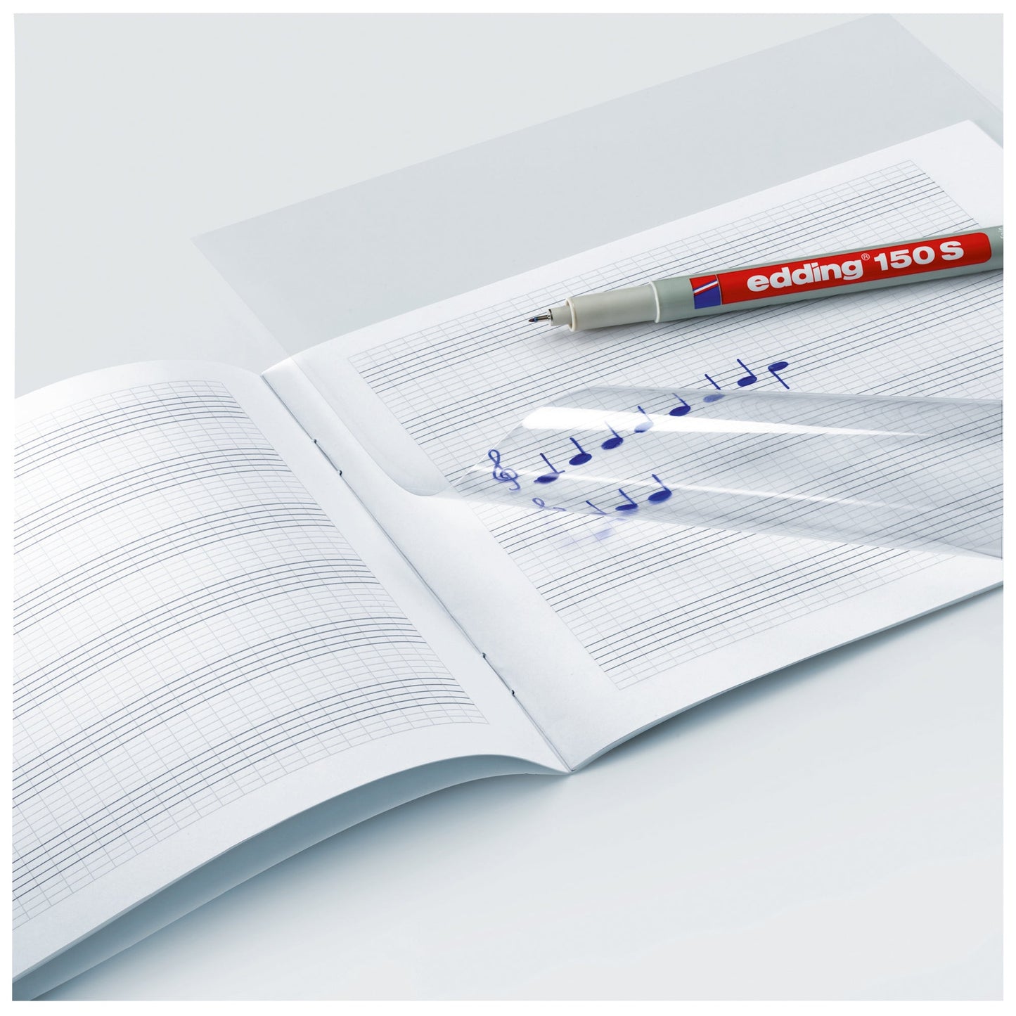 edding Folienstift 150 S 0,3mm rot nicht dokumentenecht
