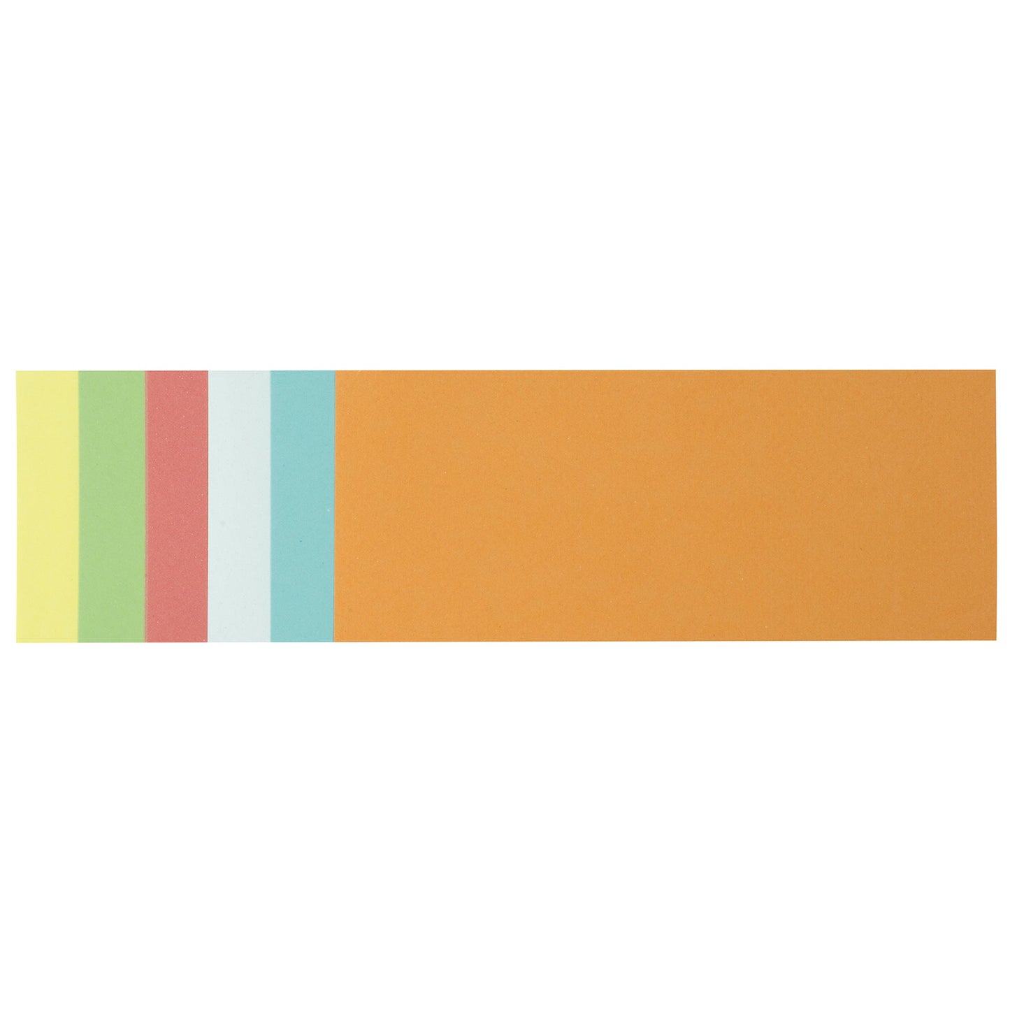 Soennecken Moderationskarte 20,5 x 9,5 cm (B x H) 130g/m² Altpapier, 100 % recycelt farbig sortiert 250 St./Pack.