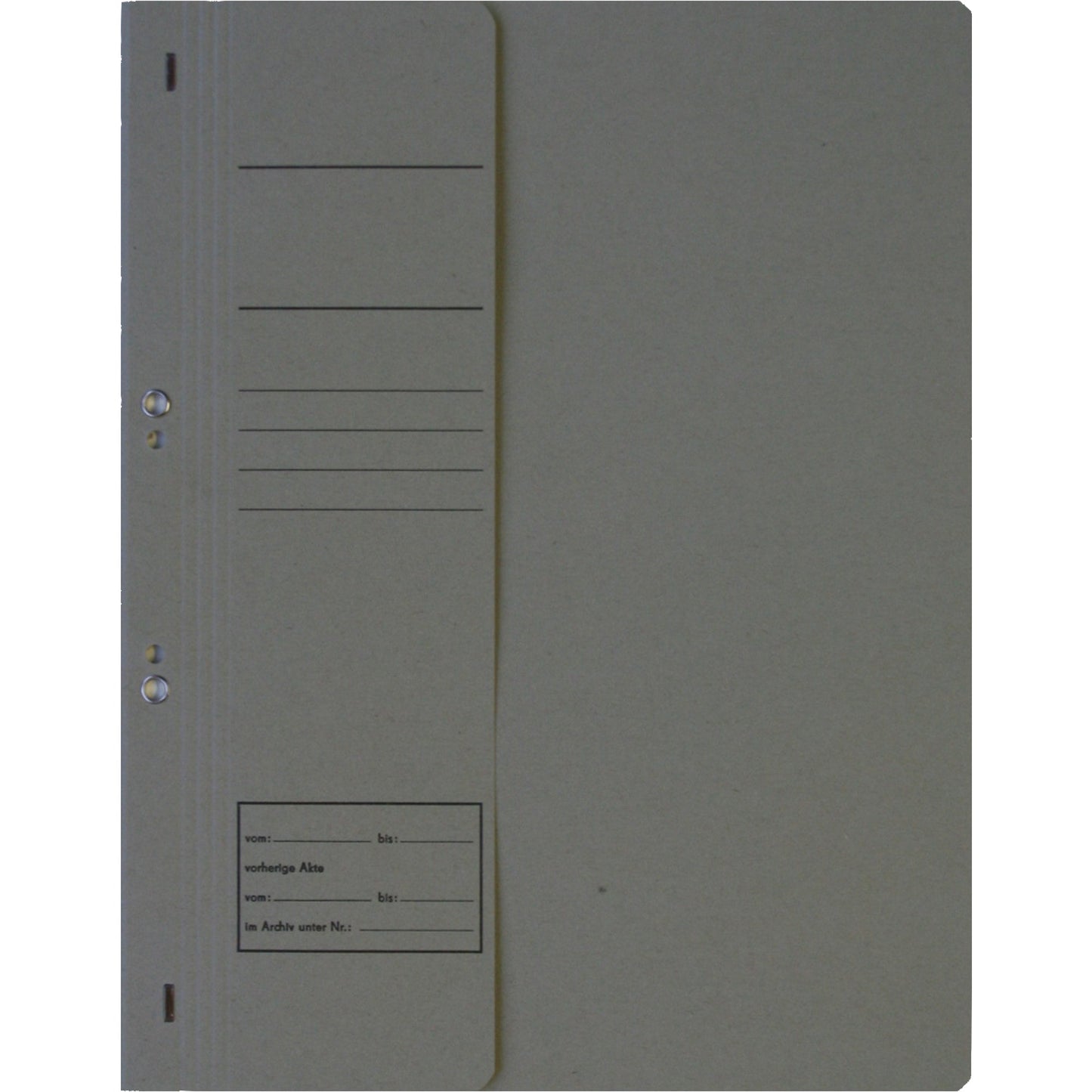 Ösenhefter DIN A4 250g/m² Recyclingkarton grau