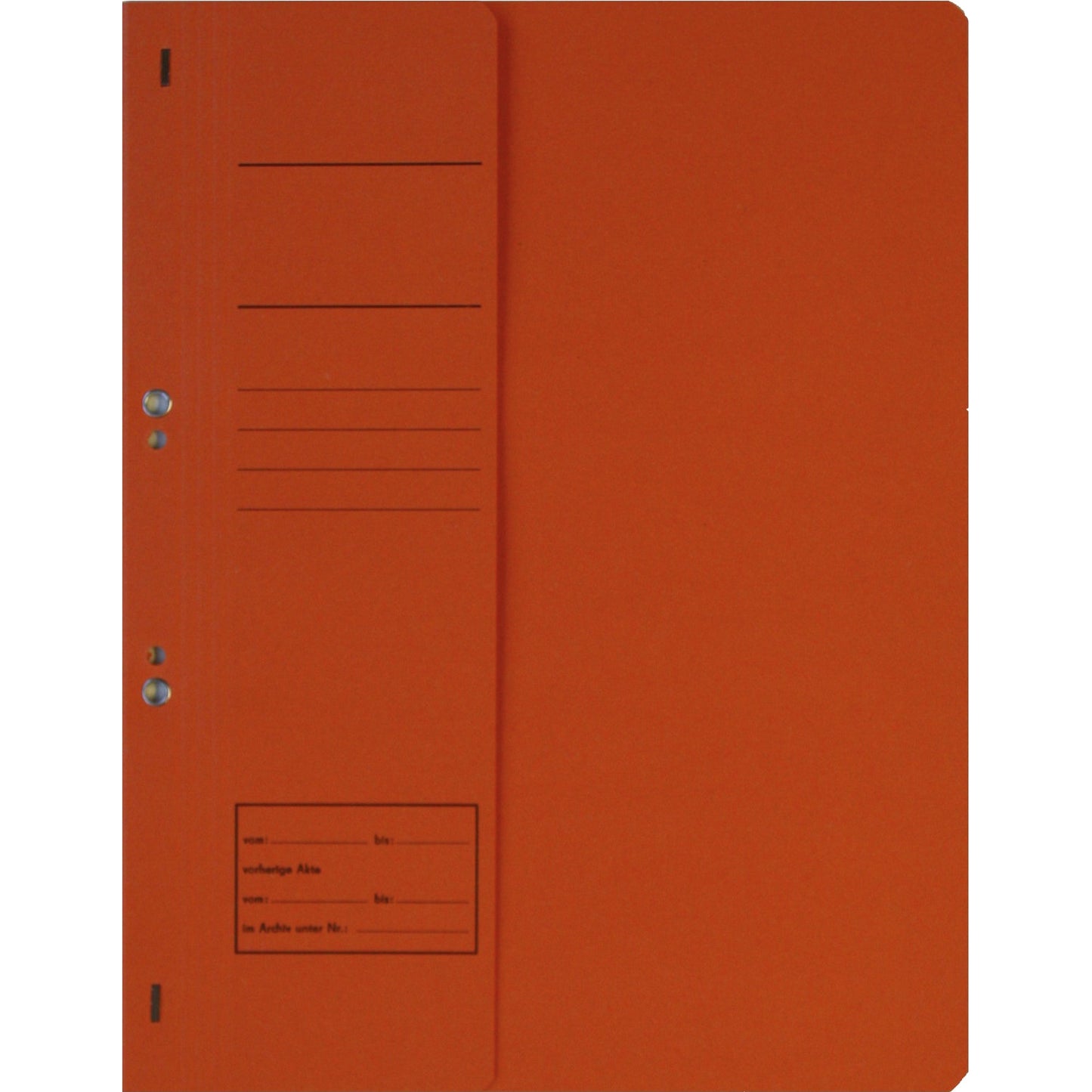 Ösenhefter DIN A4 250g/m² Recyclingkarton orange