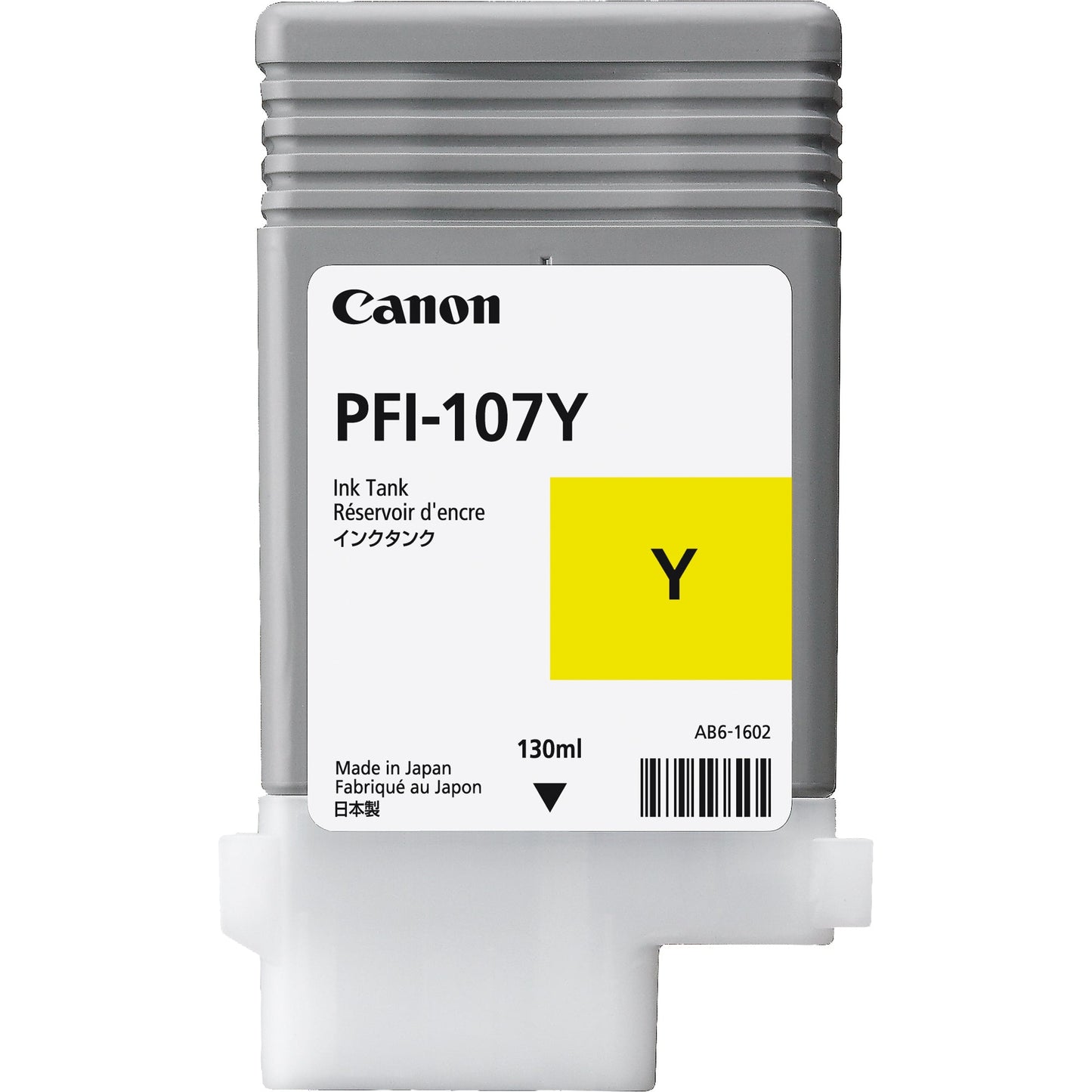 Canon Tintenpatrone Originalzubehör PFI-107Y gelb 130ml